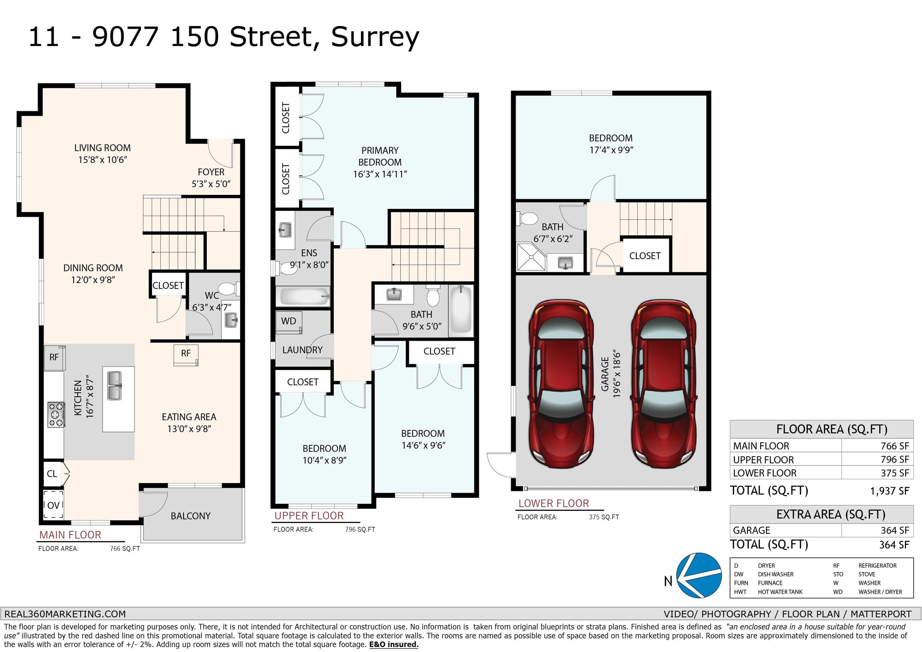 11 - 9077 150th Street, Surrey, V3R 7Z2 — photo 2