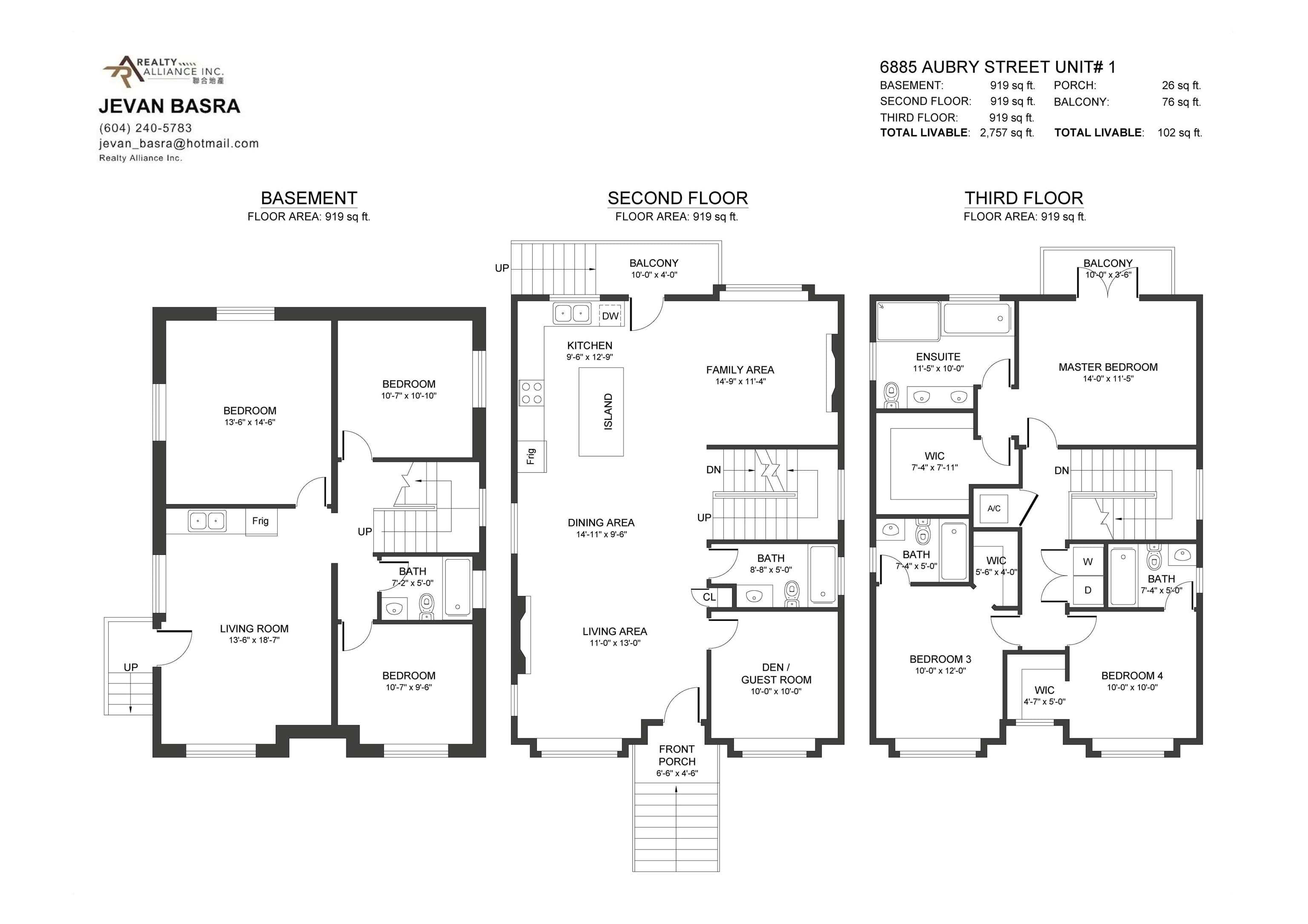 1 - 6885 Aubrey Street, Burnaby, V5B 2E4 — photo 4
