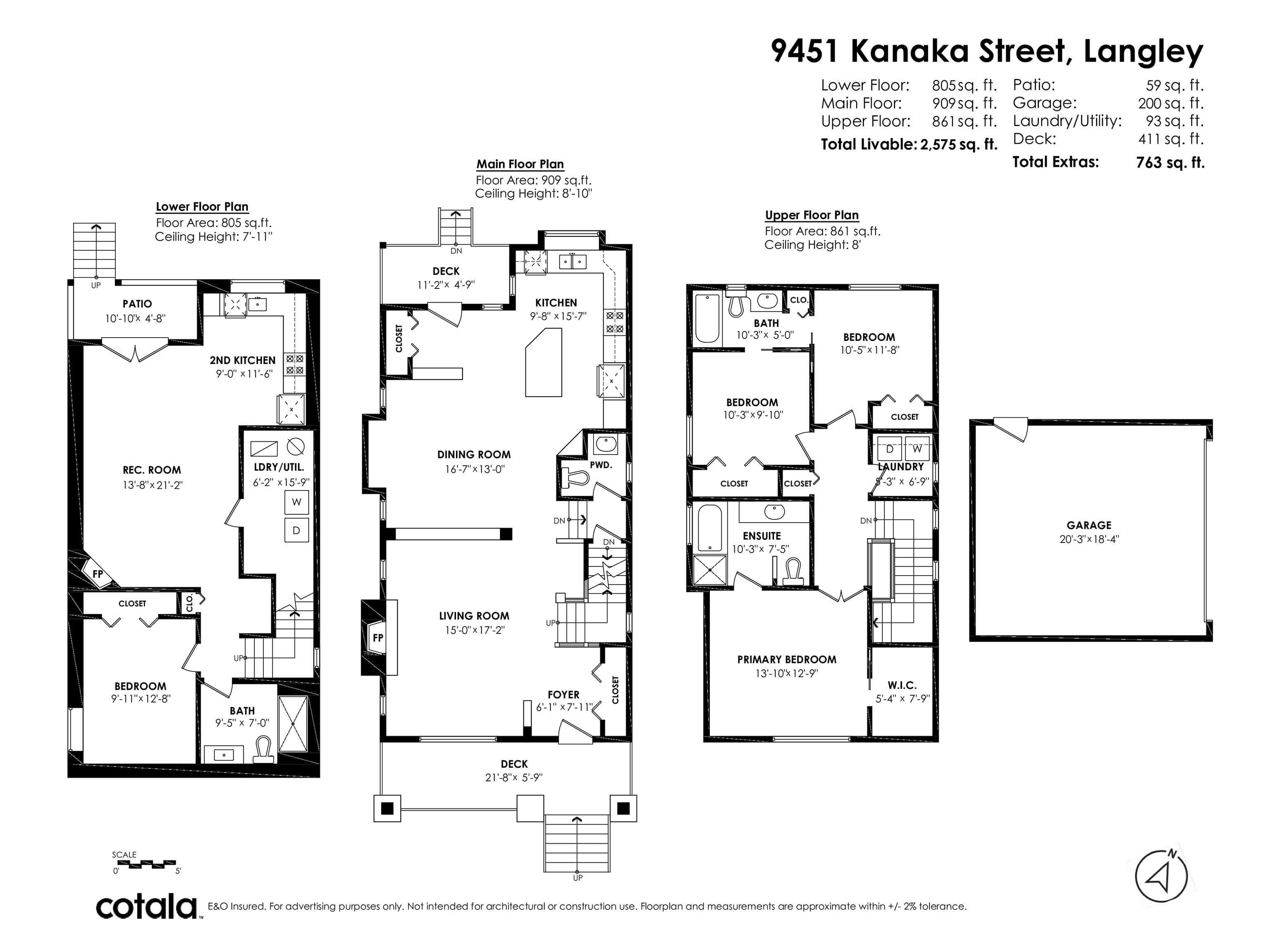 9451 Kanaka Street, Langley, V1M 4G4 — photo 2