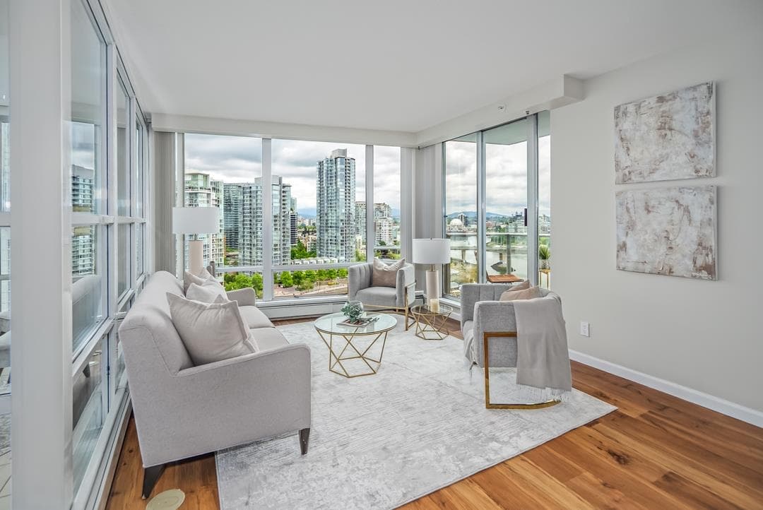 1901 - 1228 Marinaside Crescent, Vancouver, V6Z 2W4 — photo 3