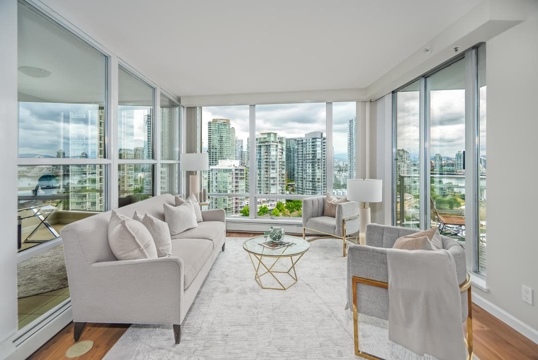 1901 - 1228 Marinaside Crescent, Vancouver, V6Z 2W4 — photo 4