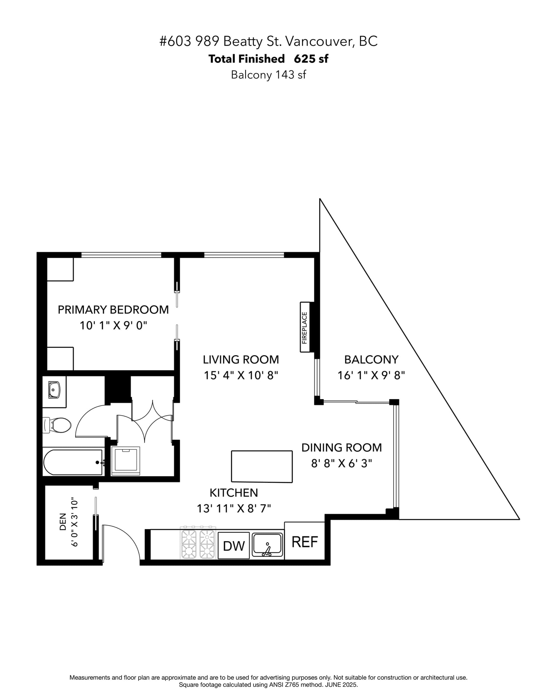 603 - 989 Beatty Street, Vancouver, V6Z 3C2 — photo 2
