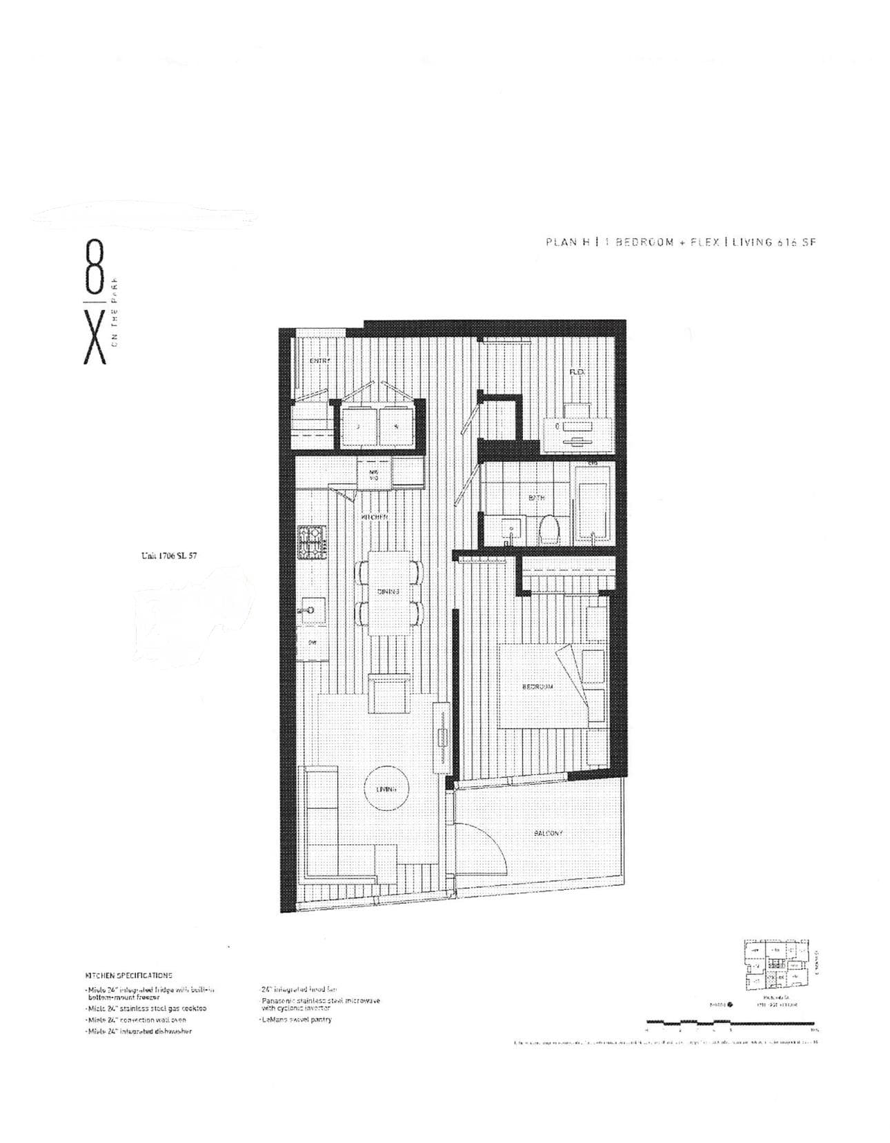 1706 - 1111 Richards Street, Vancouver, V6B 0S3 — photo 3