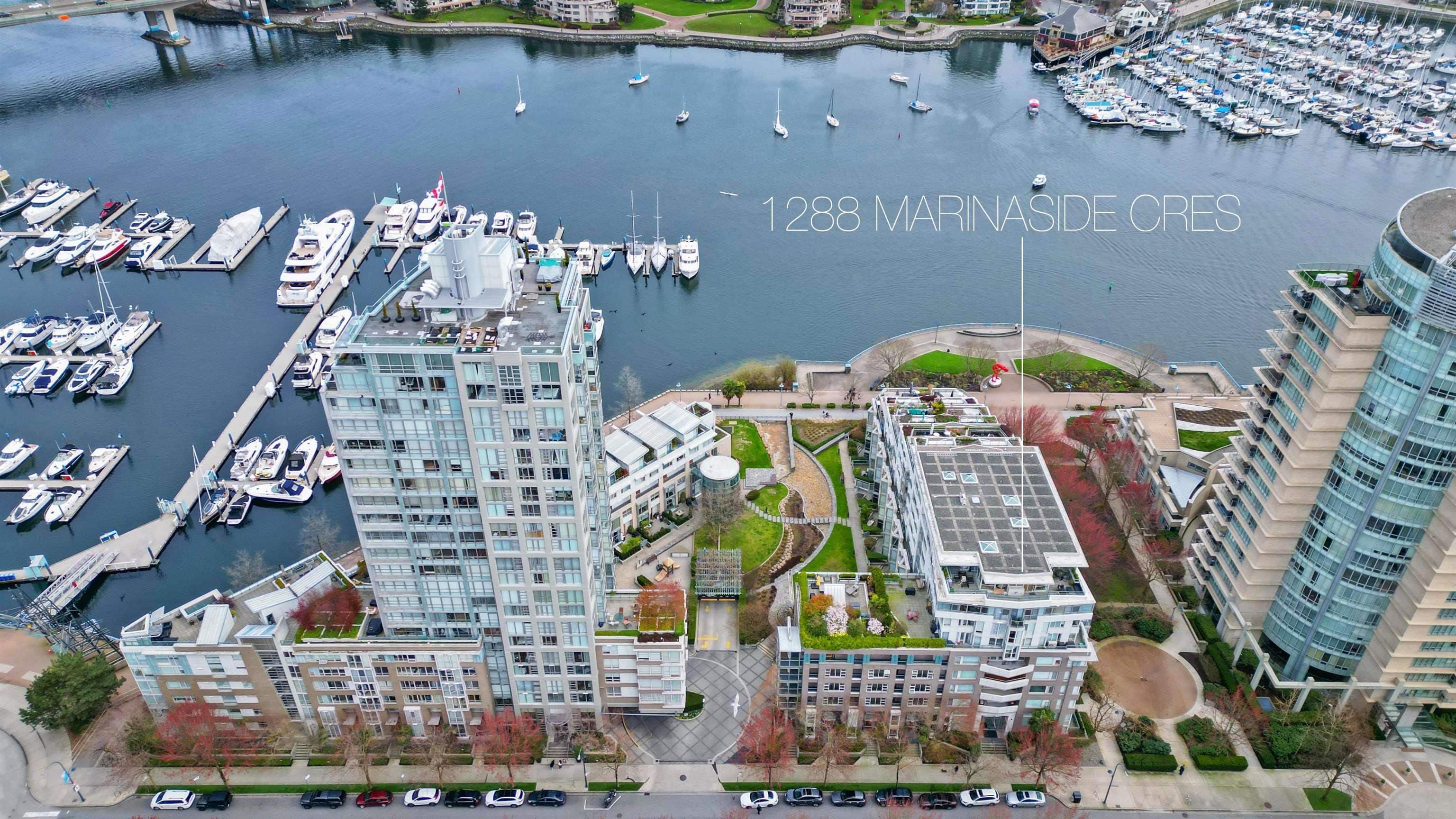 906 - 1288 Marinaside Crescent, Vancouver, V6Z 2W5 — photo 2