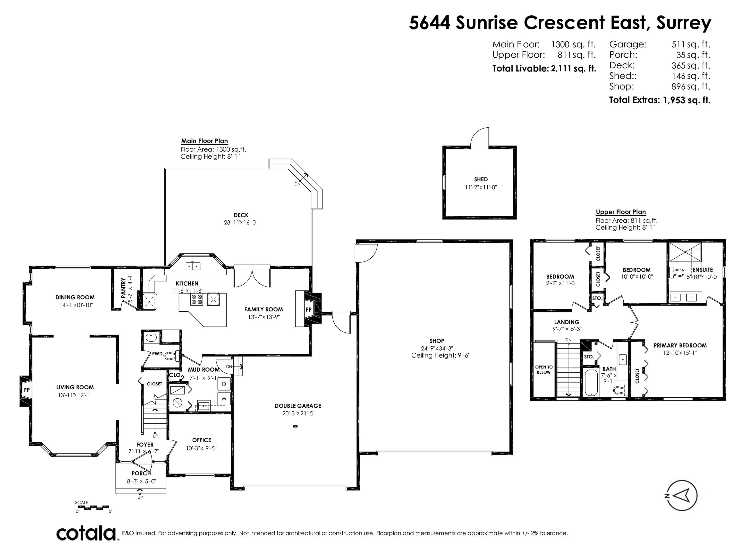 5644 E Sunrise Crescent, Surrey, V3S 7M5 — photo 2