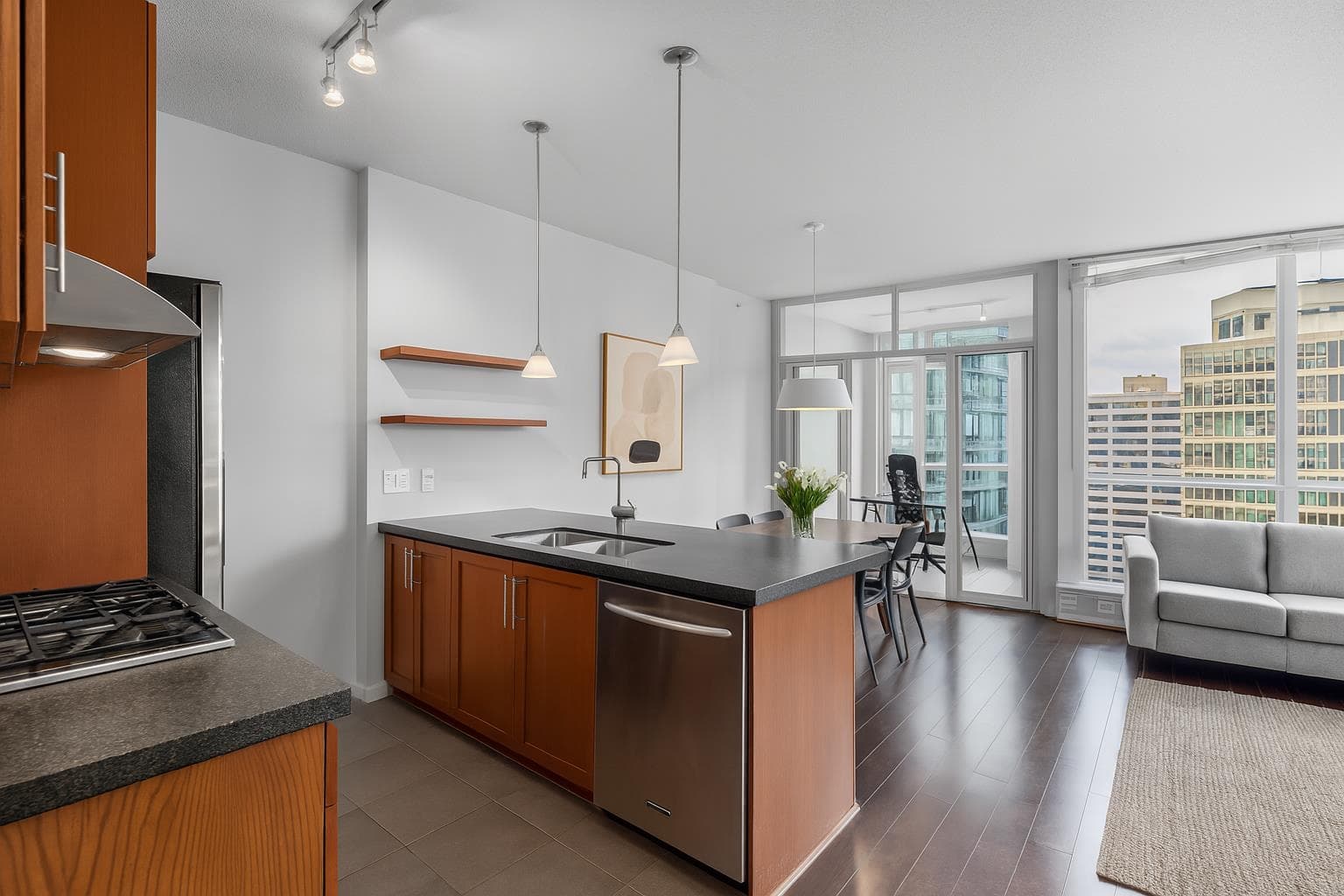 2206 - 1189 Melville Street, Vancouver, V6E 4T8 — photo 3
