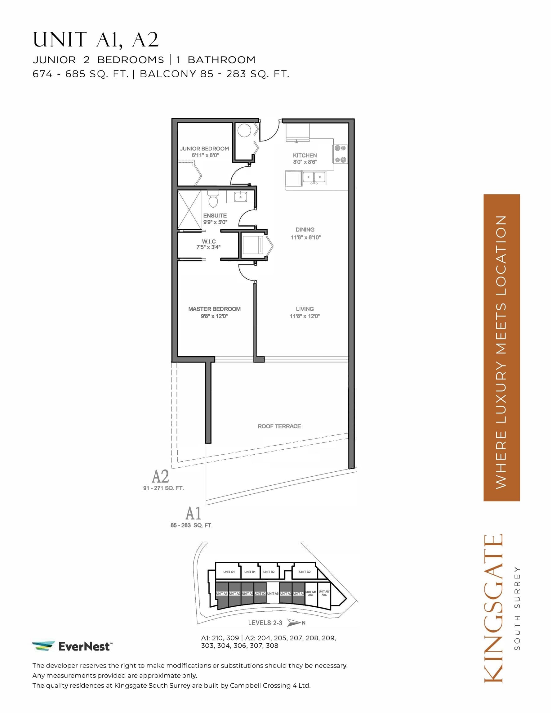 308 - 2233 156 Street, Surrey, V4A 4V3 — photo 2