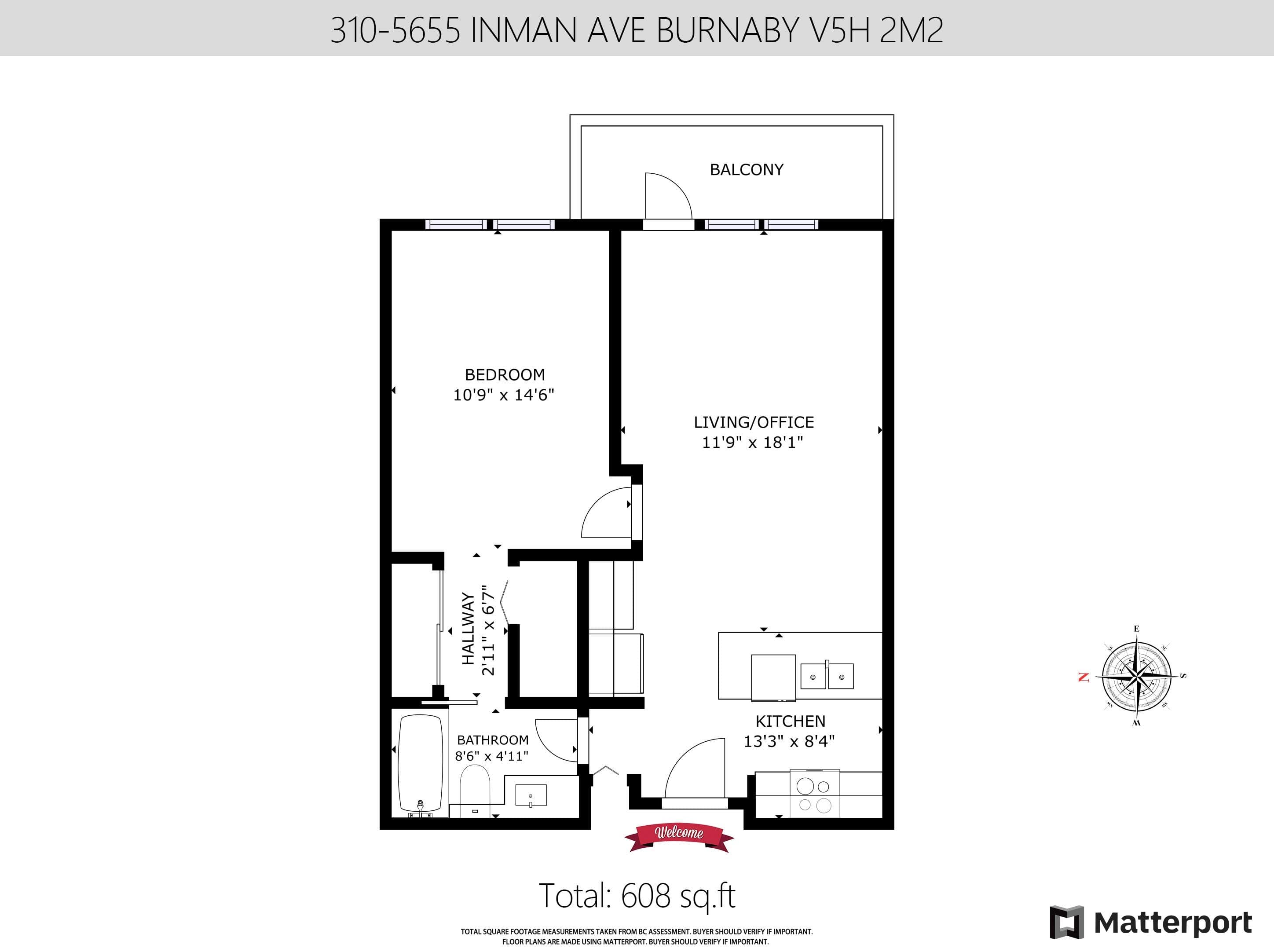 310 - 5655 Inman Avenue, Burnaby