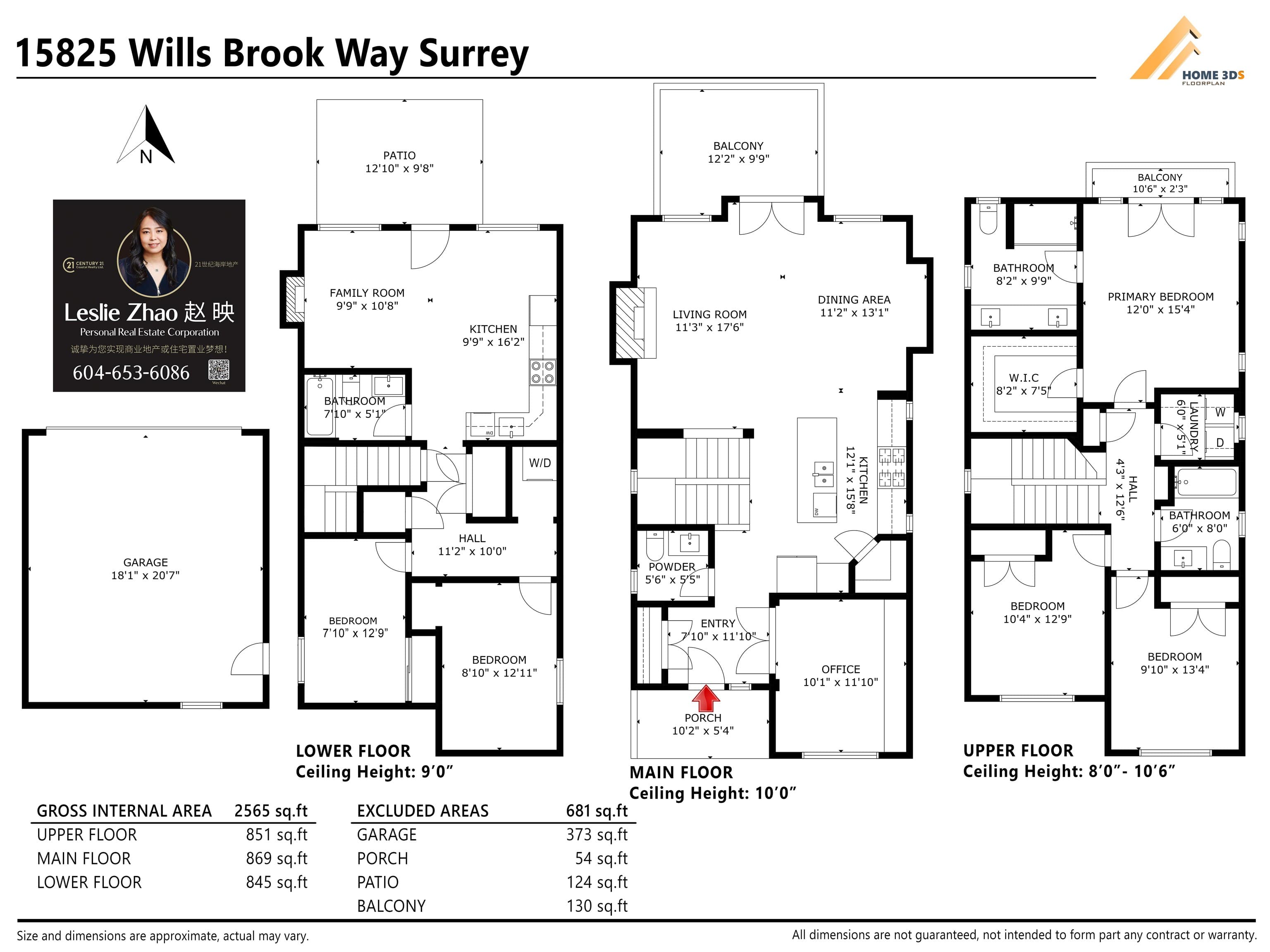 15825 Wills Brook Way, Surrey, V3Z 0N4 — photo 2