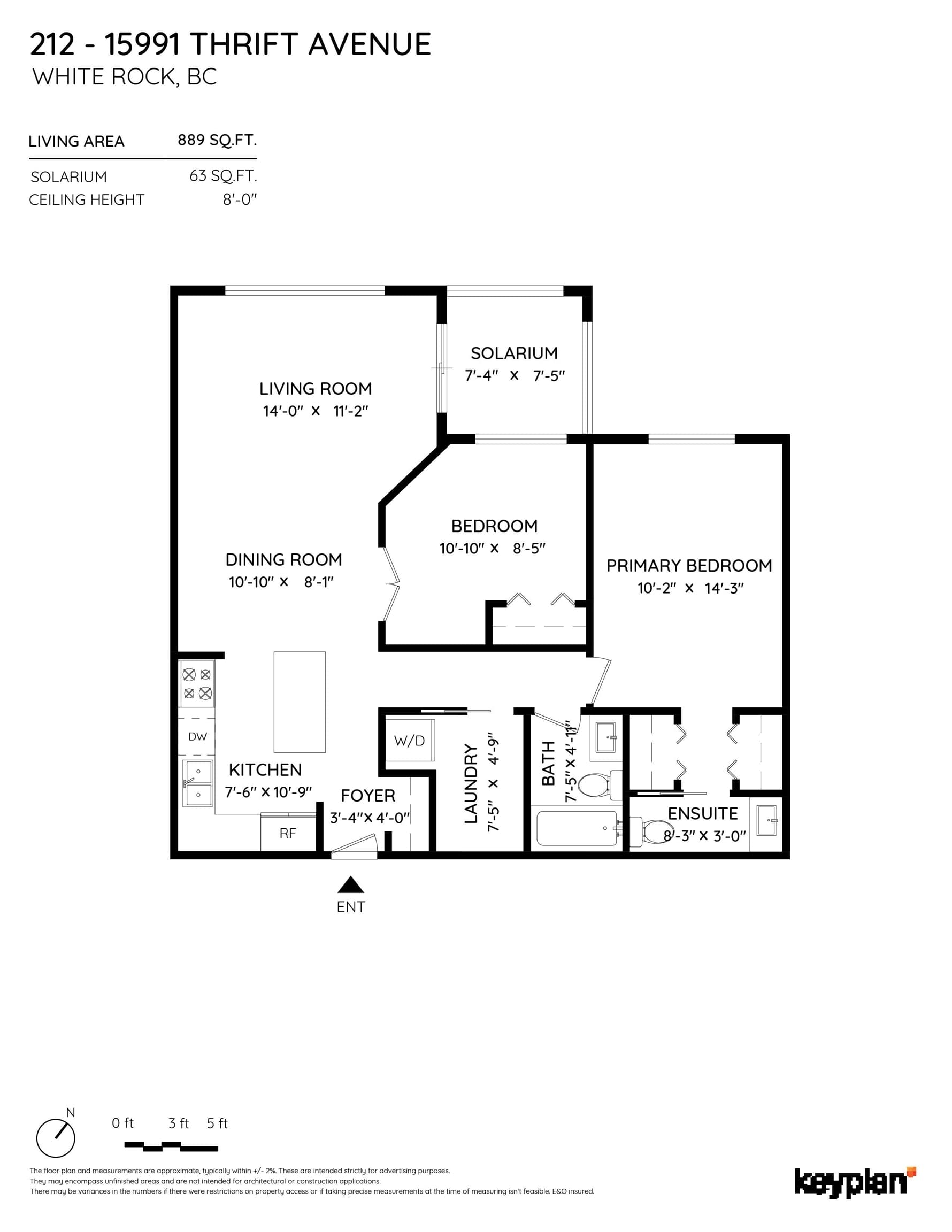212 - 15991 Thrift Avenue, White Rock, V4B 2M9 — photo 4