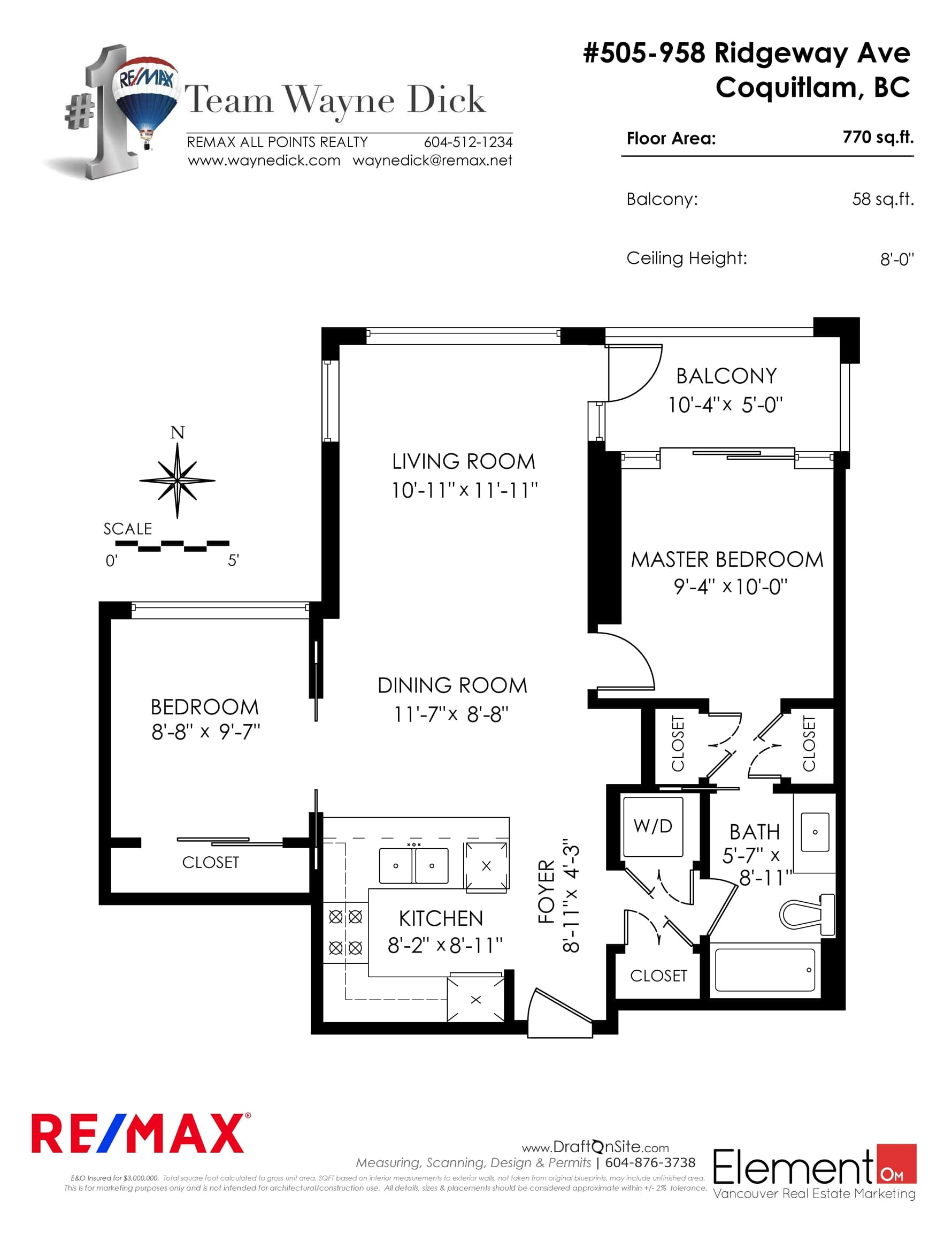 505 - 958 Ridgeway Avenue, Coquitlam, V3K 0C5 — photo 2
