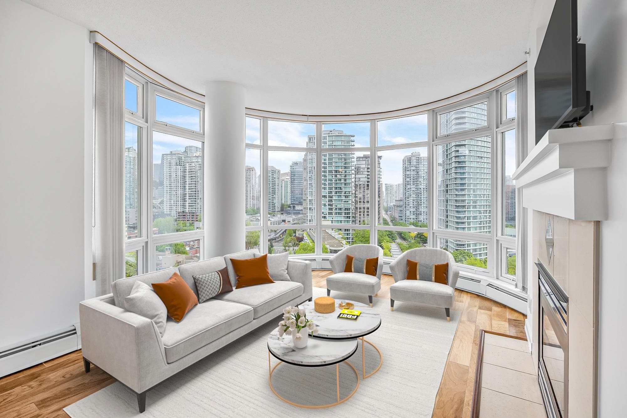 1702 - 198 Aquarius Mews, Vancouver, V6Z 2Y4 — photo 1