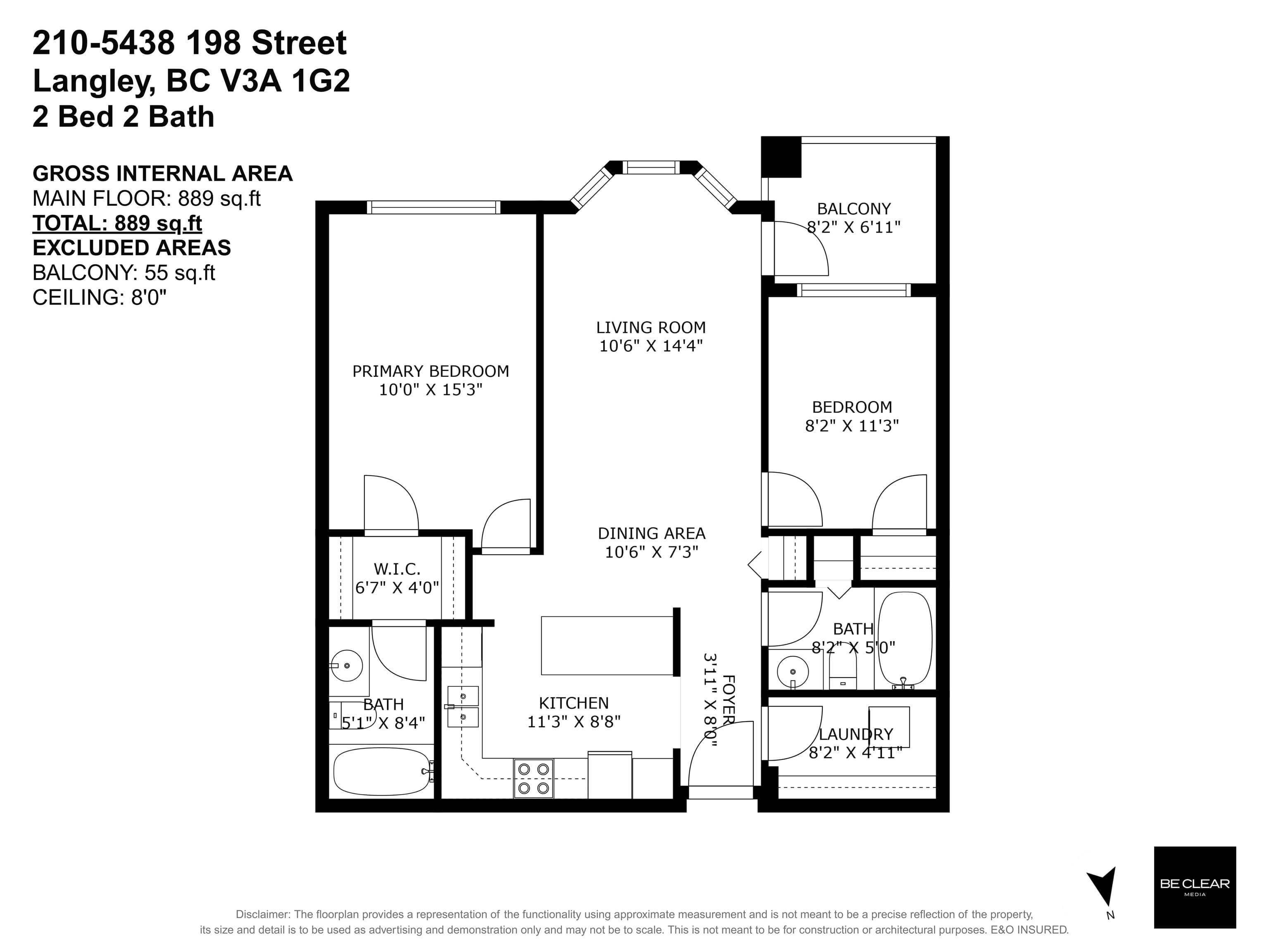 210 - 5438 198 Street, Langley, V3A 1G2 — photo 3