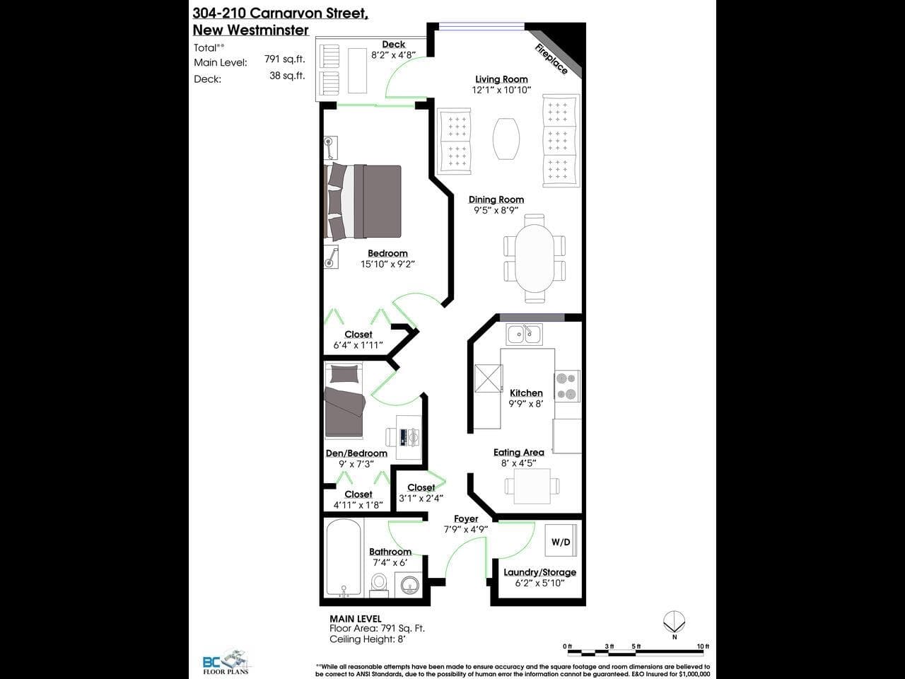 304 - 210 Carnarvon Street, New Westminster, V3L 1B8 — photo 2