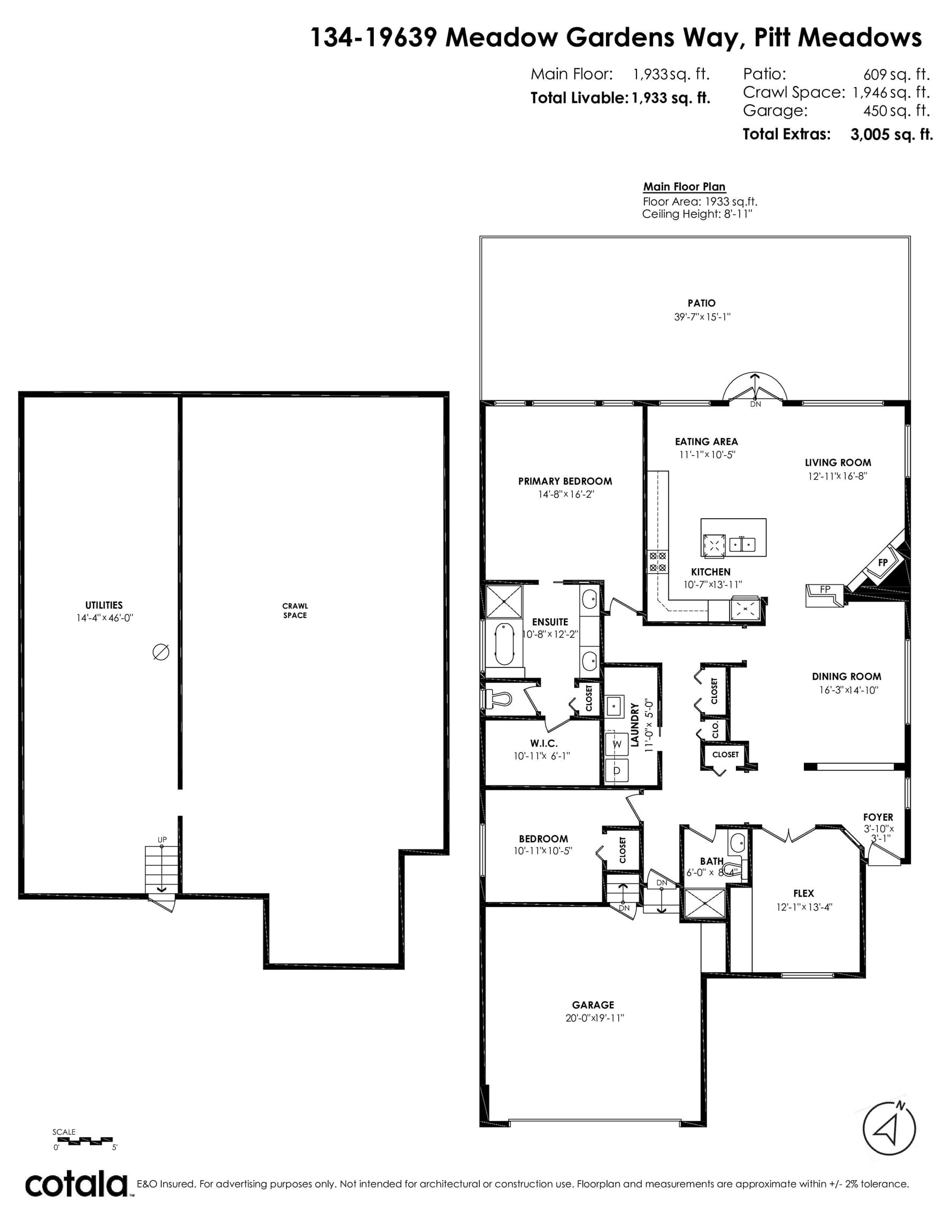 134 - 19639 Meadow Gardens Way, Pitt Meadows, V3Y 2T5 — photo 3