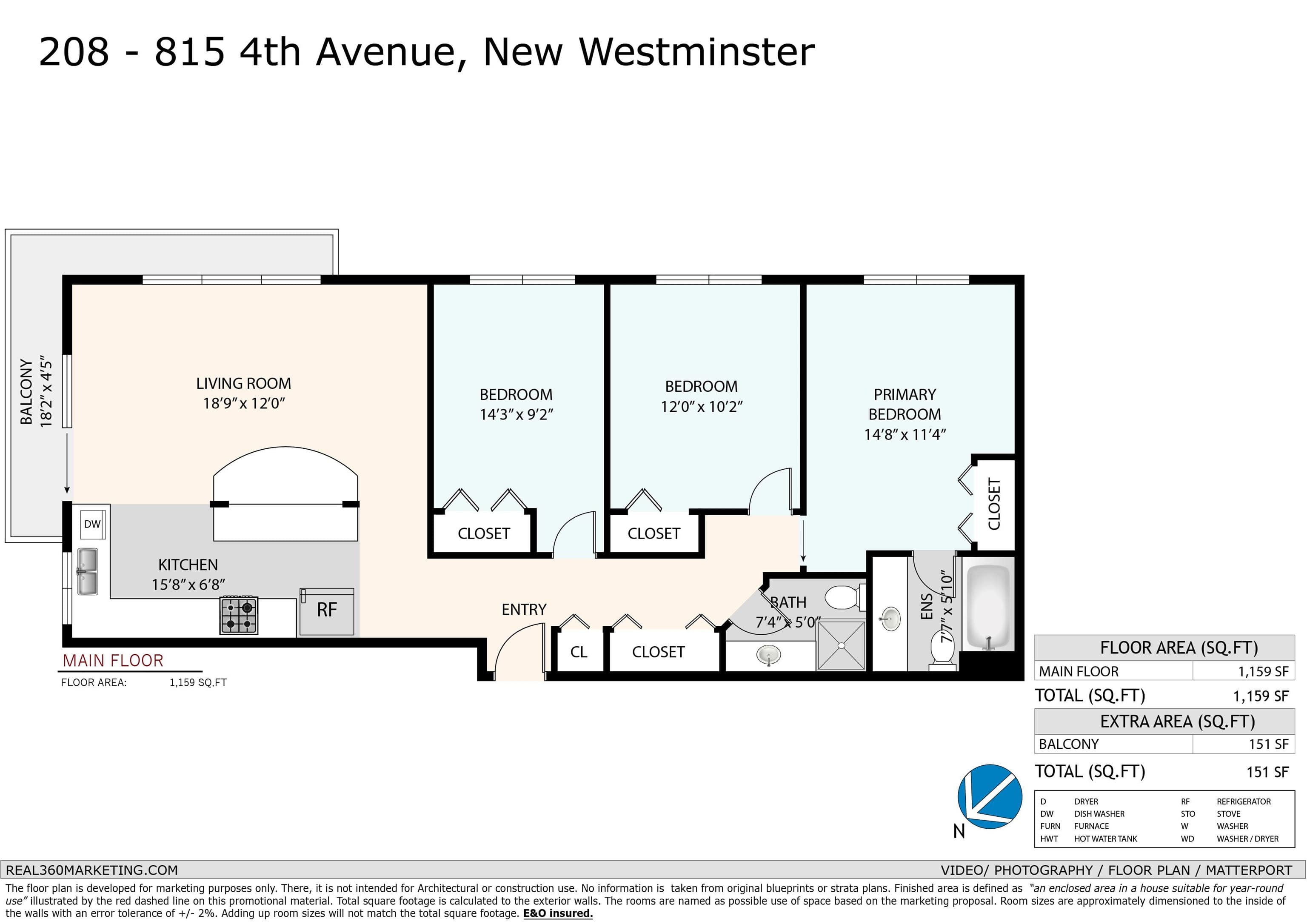 208 - 815 Fourth Avenue, New Westminster, V3M 1S8 — photo 4