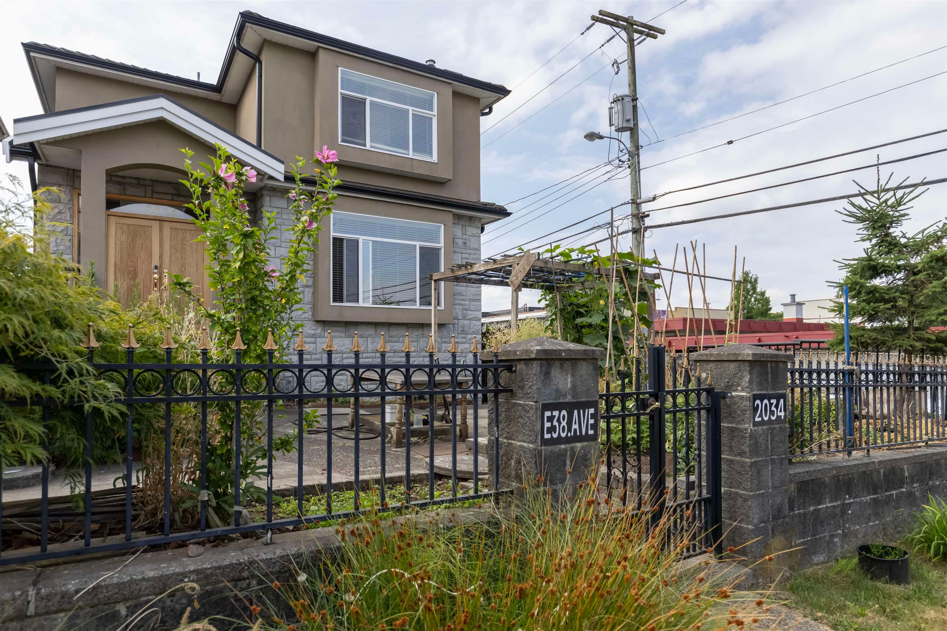 2034 E 38th Avenue, Vancouver — sold