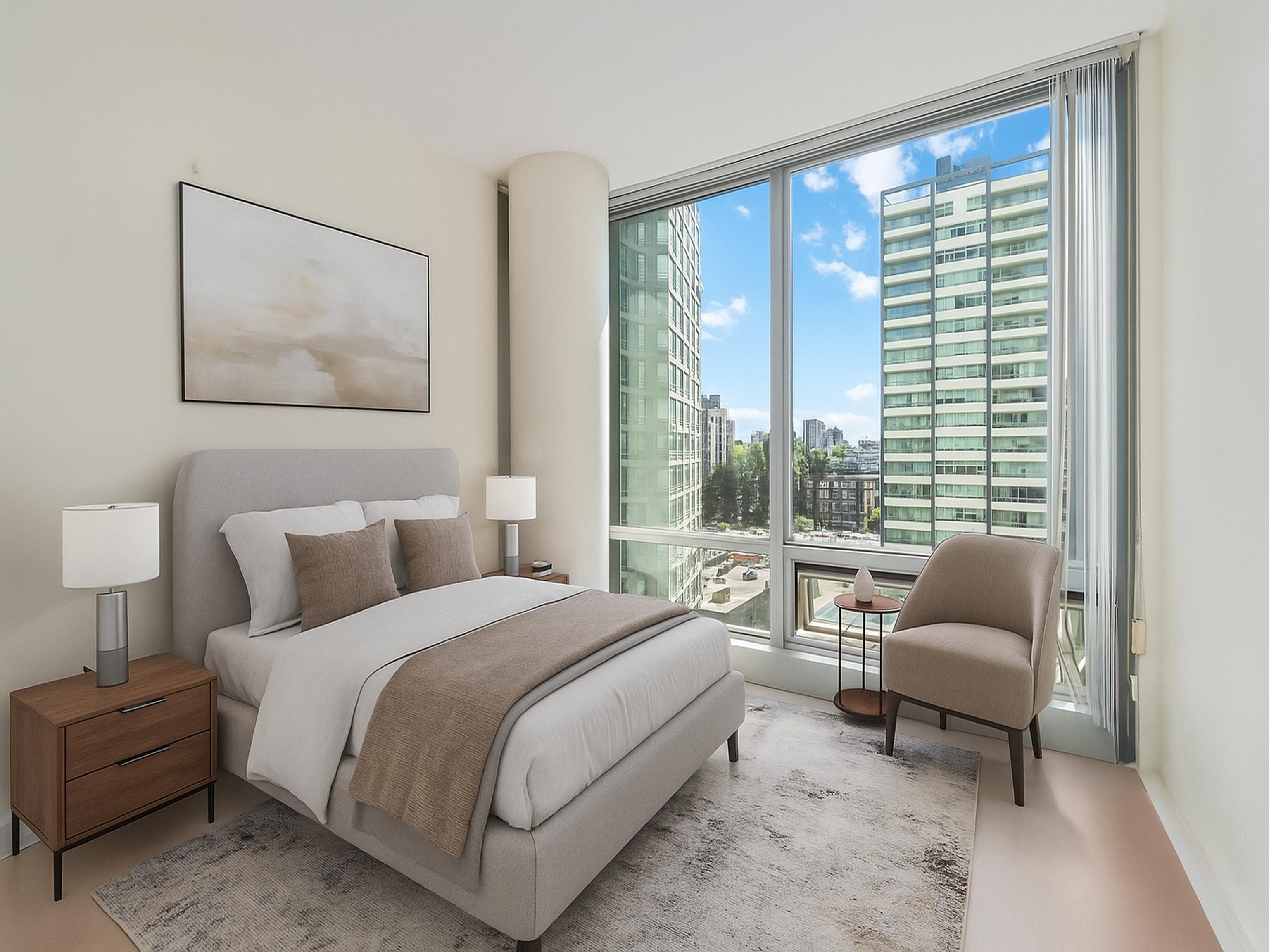 1408 - 1288 W Georgia Street, Vancouver, V6E 4R3 — photo 3