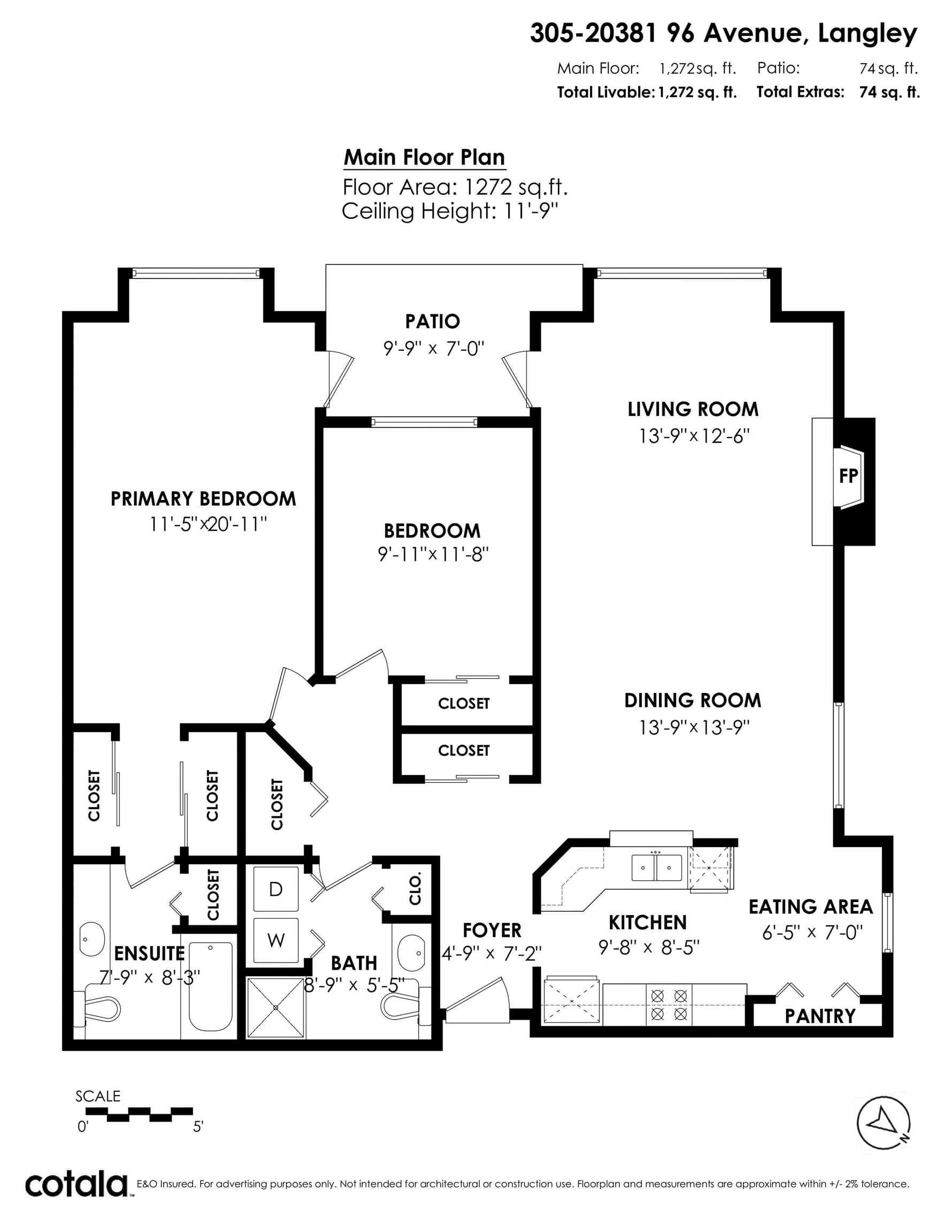 305 - 20381 96 Avenue, Langley, V1M 2L1 — photo 3