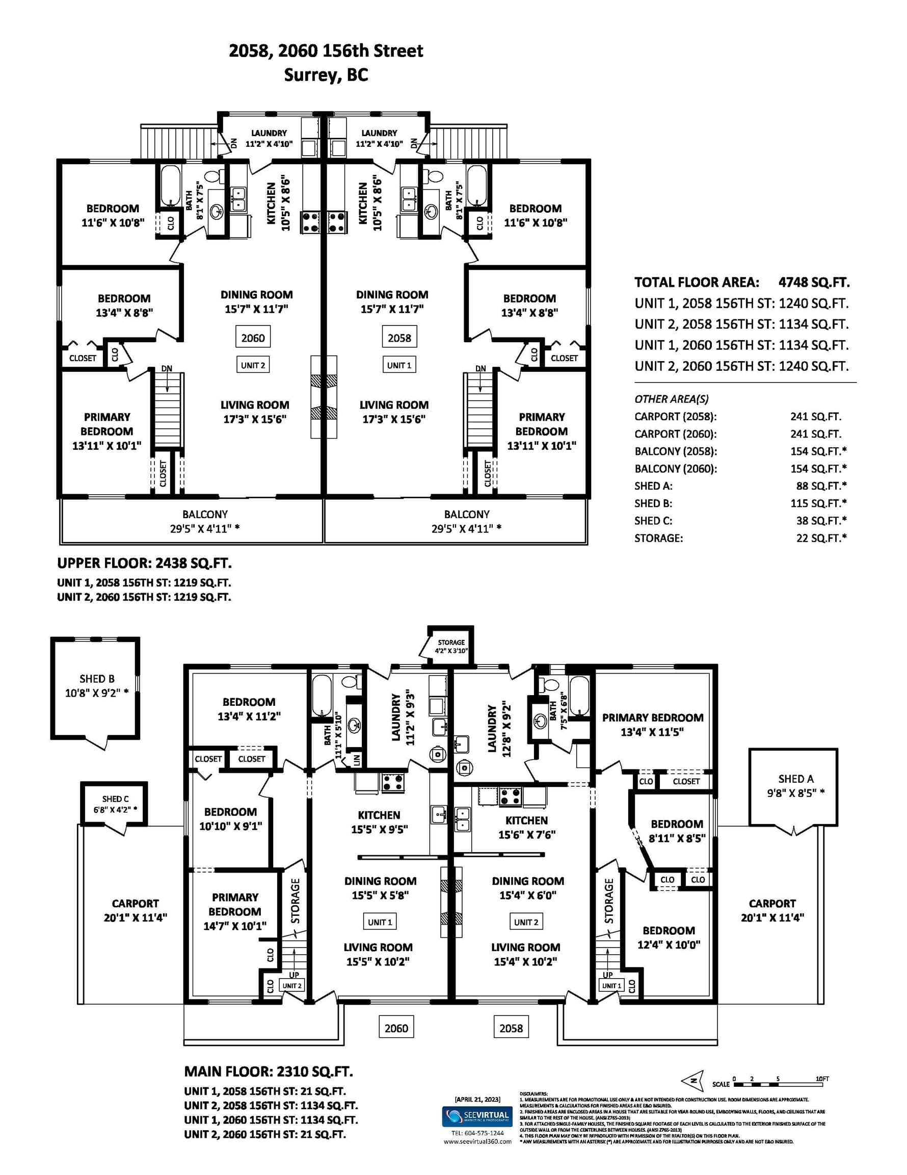 2058 - - 2060 156 Street, Surrey, V4A 4V1 — photo 3
