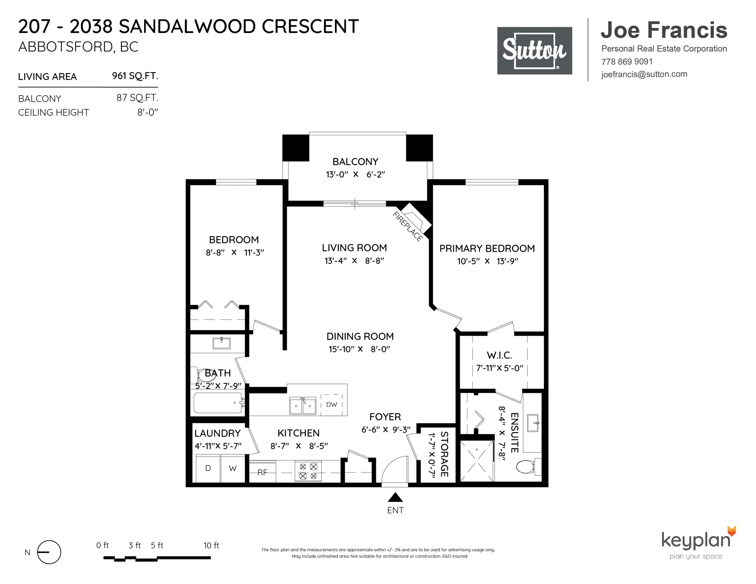 207 - 2038 Sandalwood Crescent, Abbotsford, V2S 3H6 — photo 3