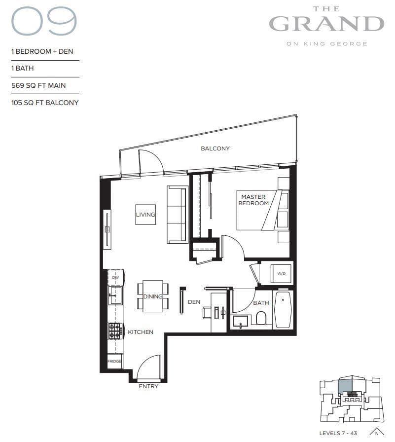 909 - 10750 135a Street, Surrey, V3X 2X6 — photo 2