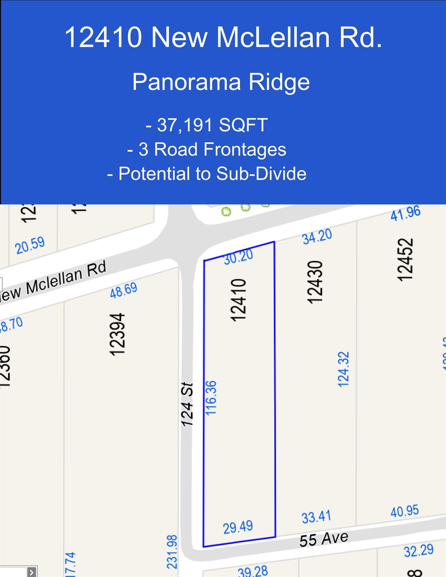 12410 New Mclellan Road, Surrey