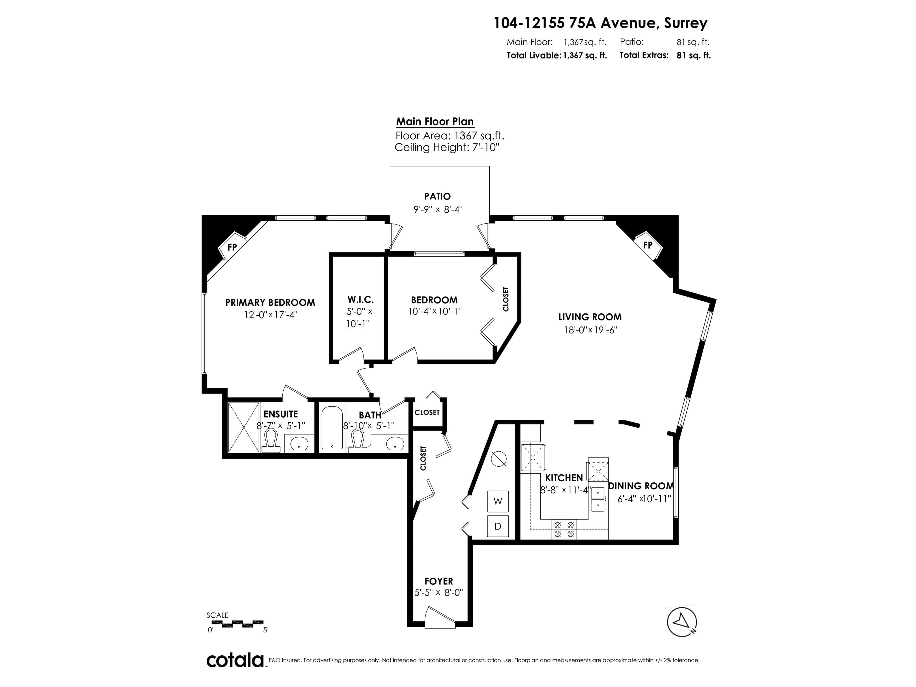 104 - 12155 75a Avenue, Surrey, V3W 1B9 — photo 3
