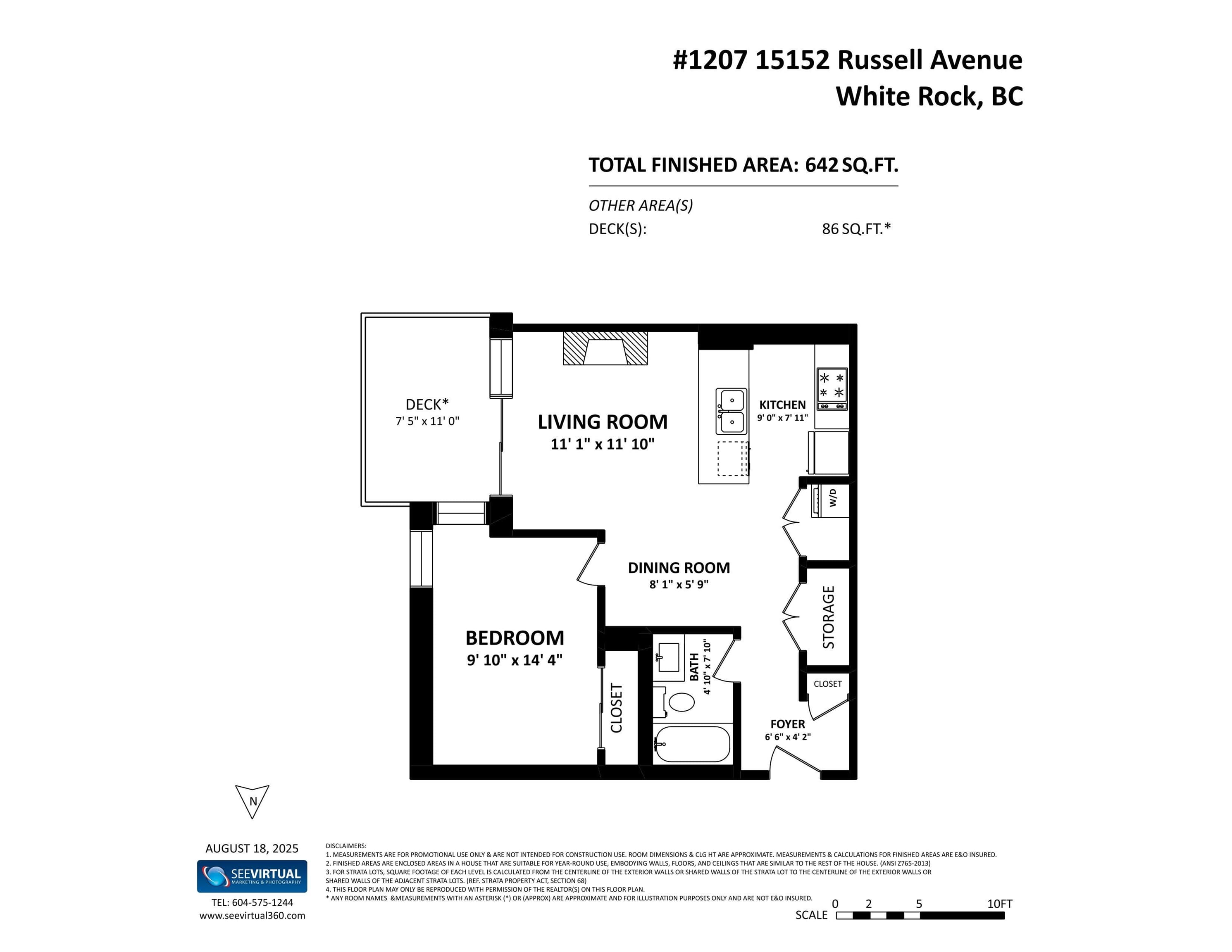 1207 - 15152 Russell Avenue, White Rock, V4B 0A3 — photo 2