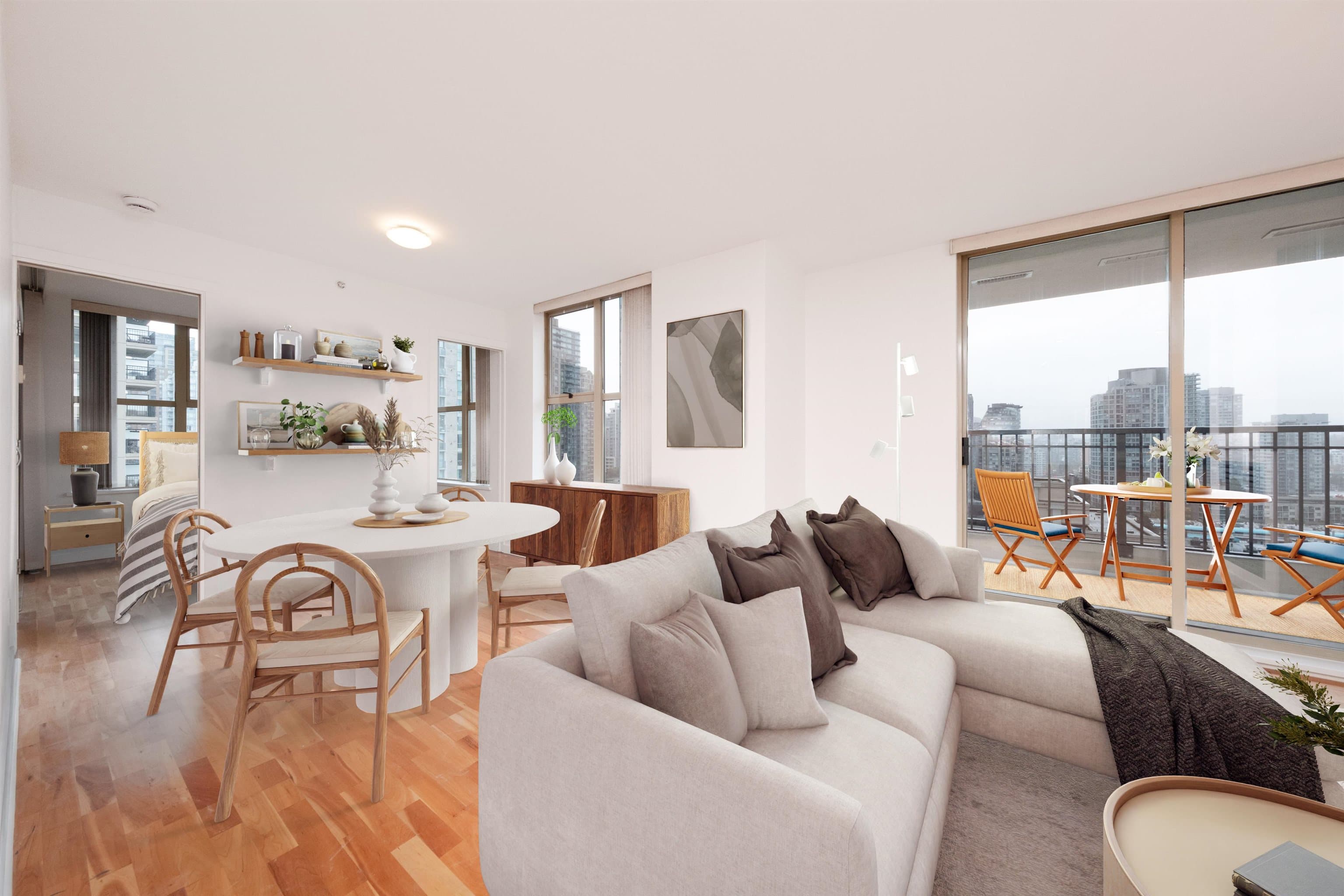 1406 - 989 Richards Street, Vancouver — sold