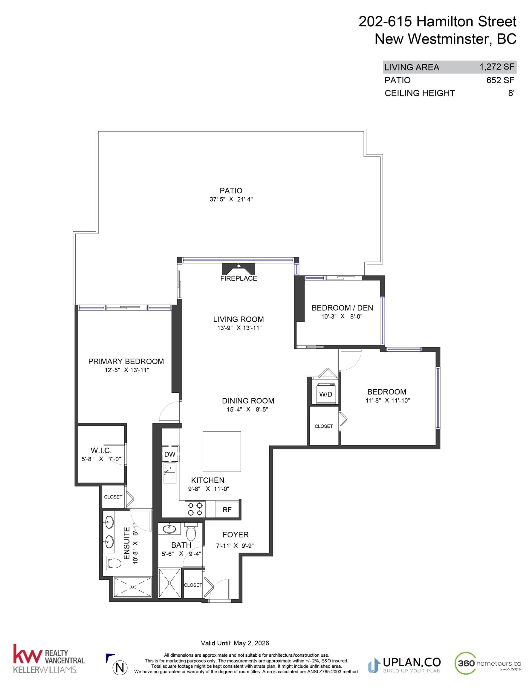 202 - 615 Hamilton Street, New Westminster, V3M 7A7 — photo 3