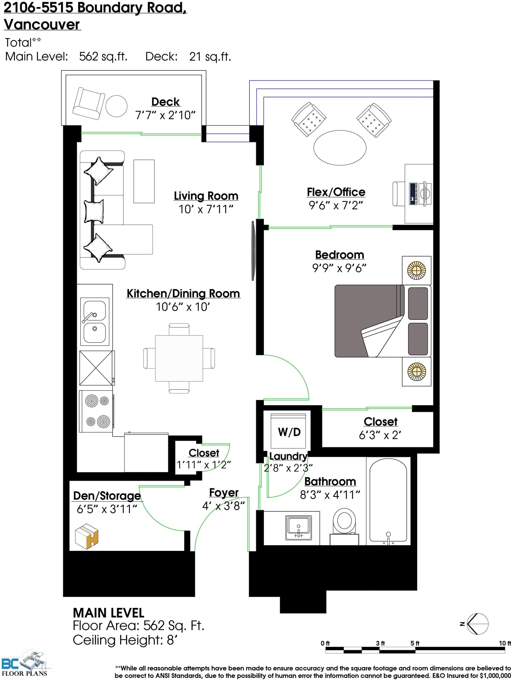 2106 - 5515 Boundary Road, Vancouver, V5R 0E3 — photo 4