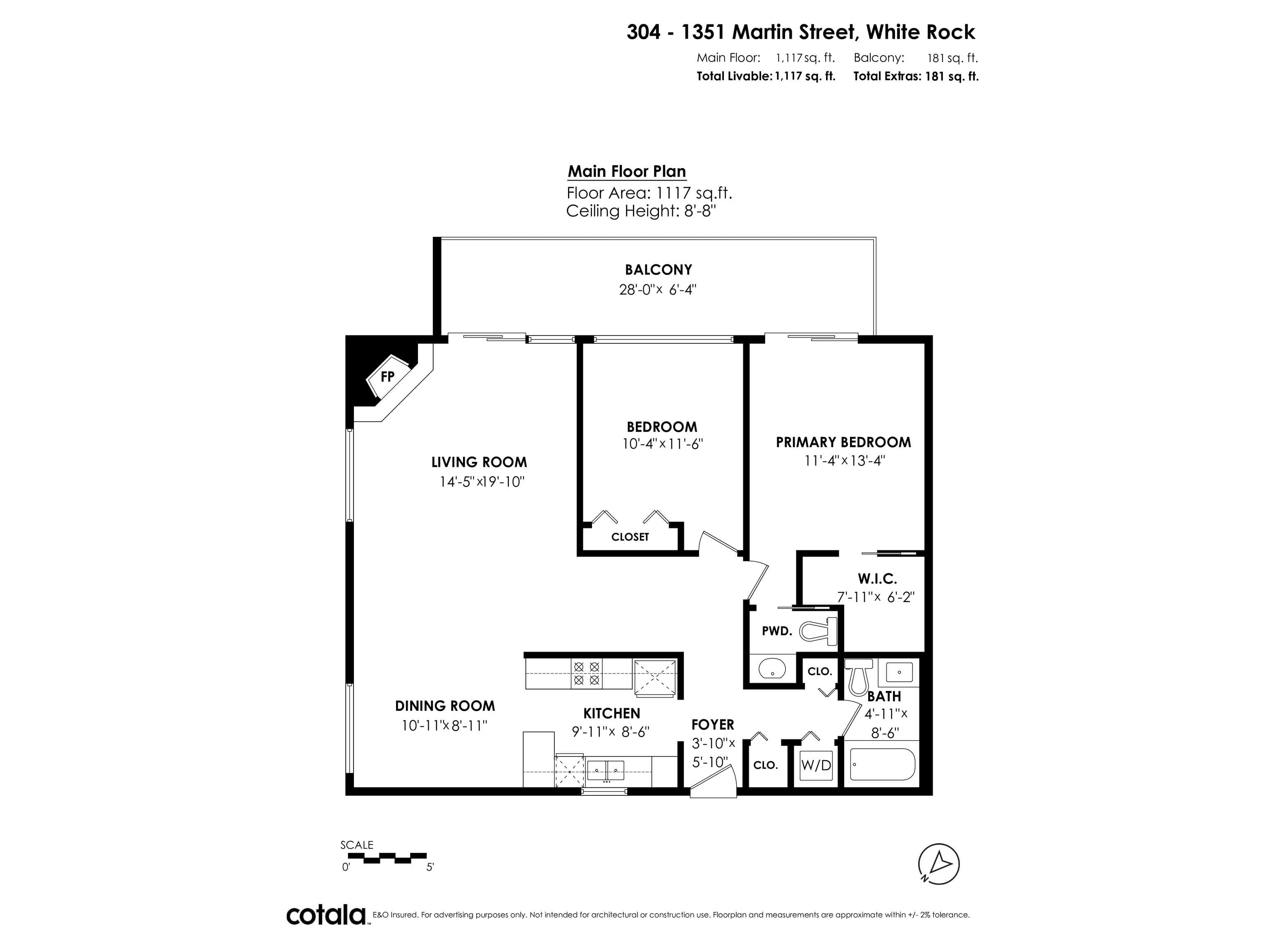 #304 - 1351 Martin Street, White Rock, V4B 3W6 — photo 3