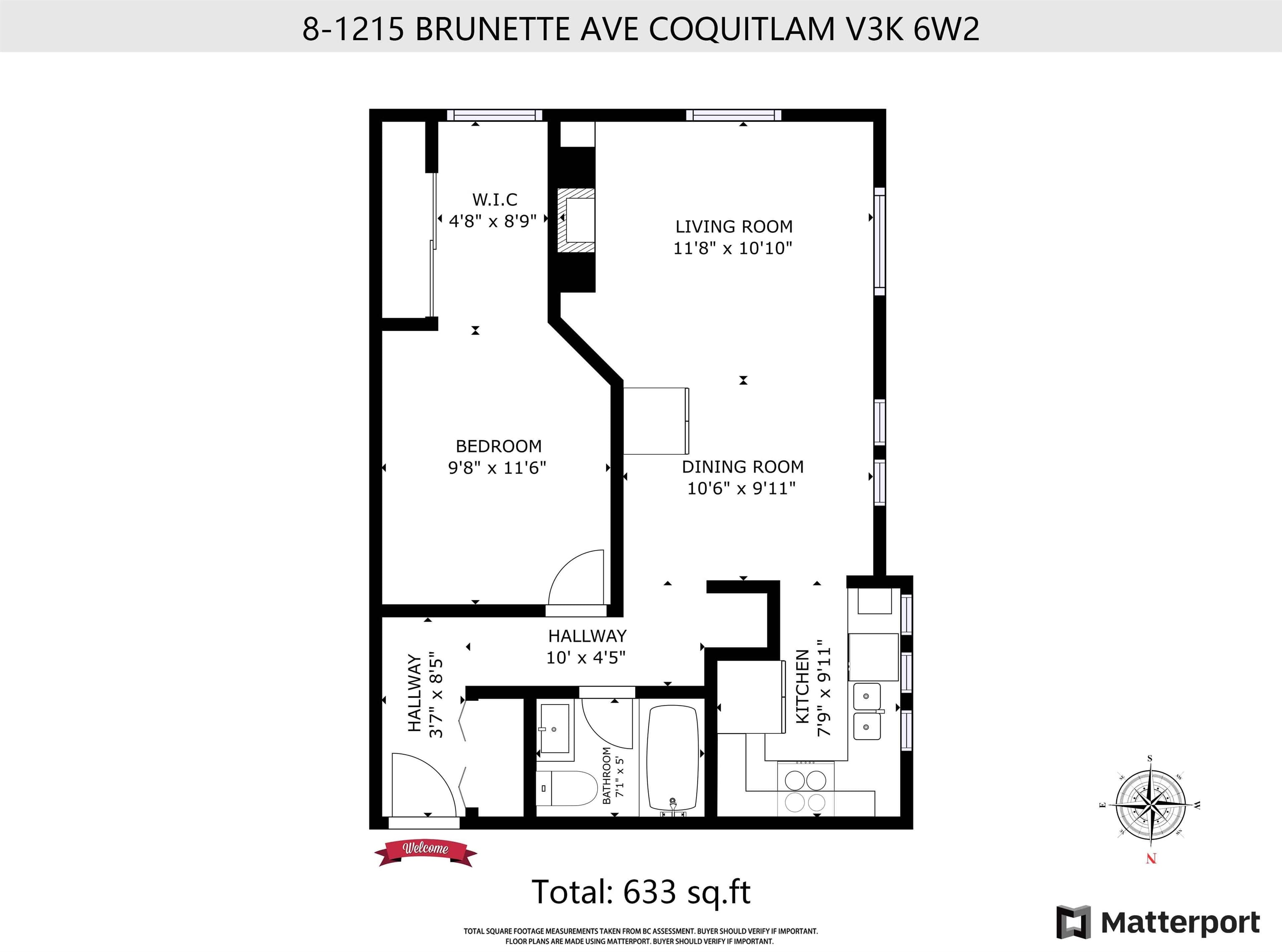 8 - 1215 Brunette Avenue, Coquitlam, V3K 6W2 — photo 2