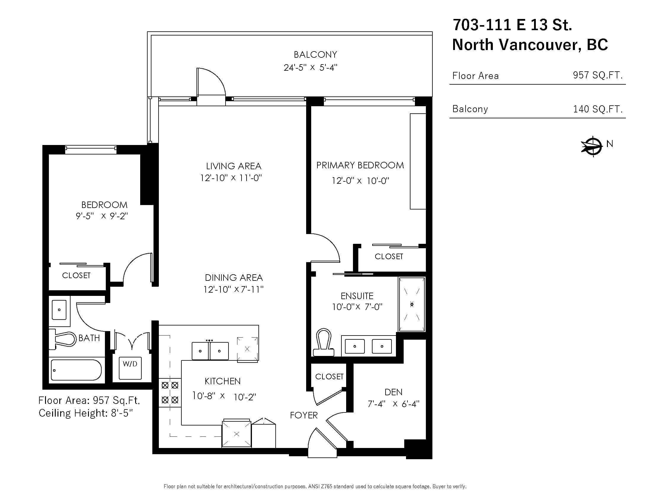 703 - 111 E 13th Street, North Vancouver, V7L 0C7 — photo 5