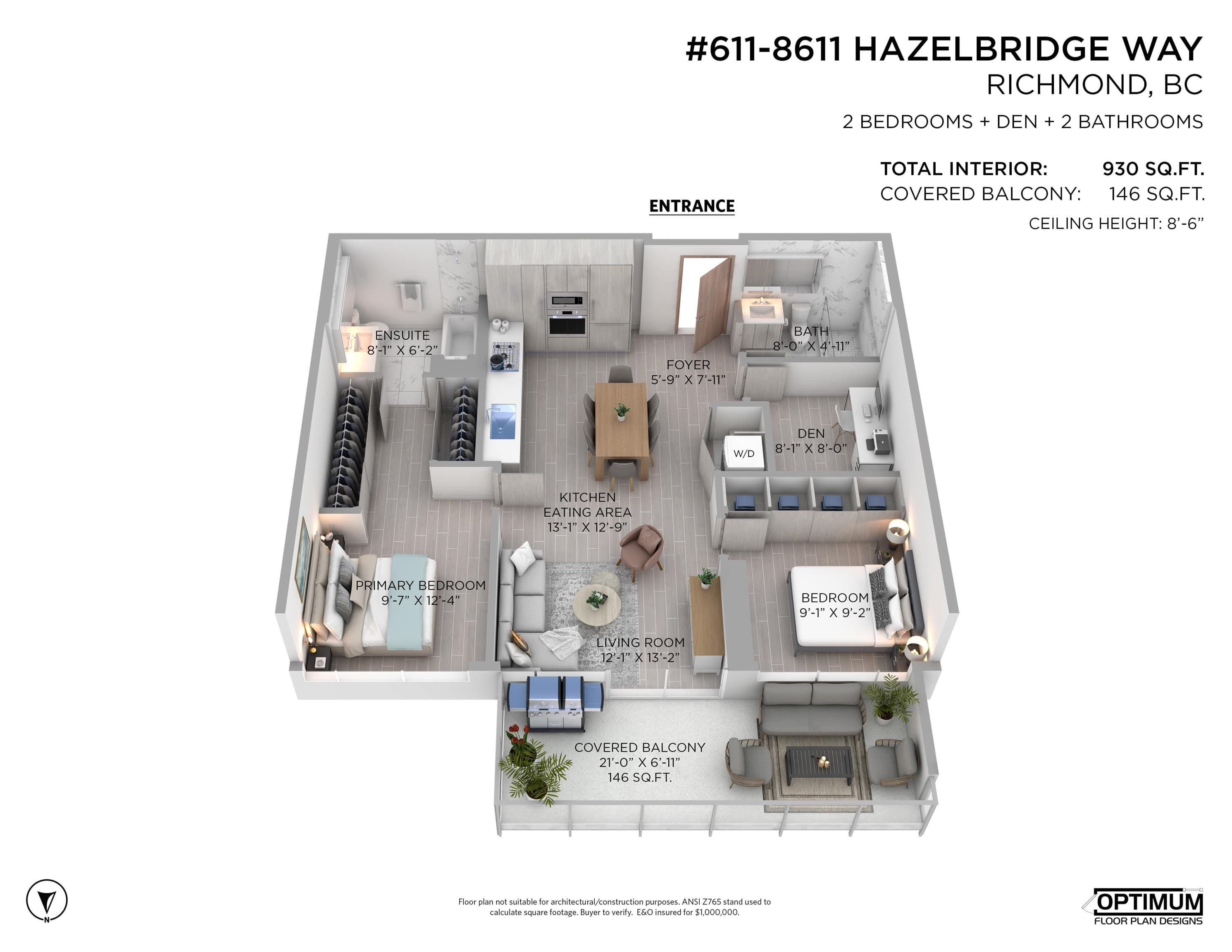 611 - 8611 Hazelbridge Way, Richmond, V6X 0W8 — photo 1