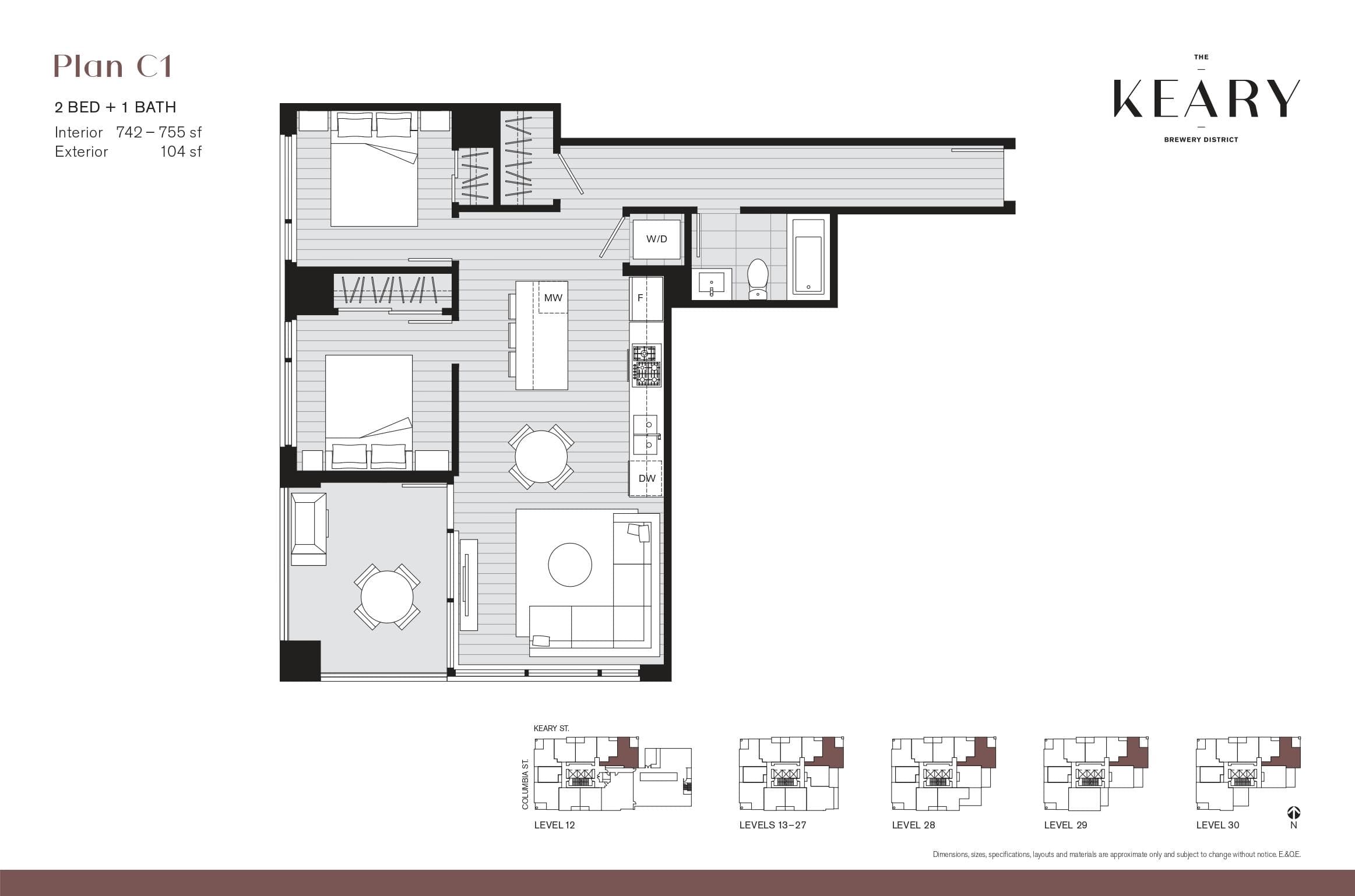 1303 - 230 Keary Street, New Westminster, V3L 0E3 — photo 2