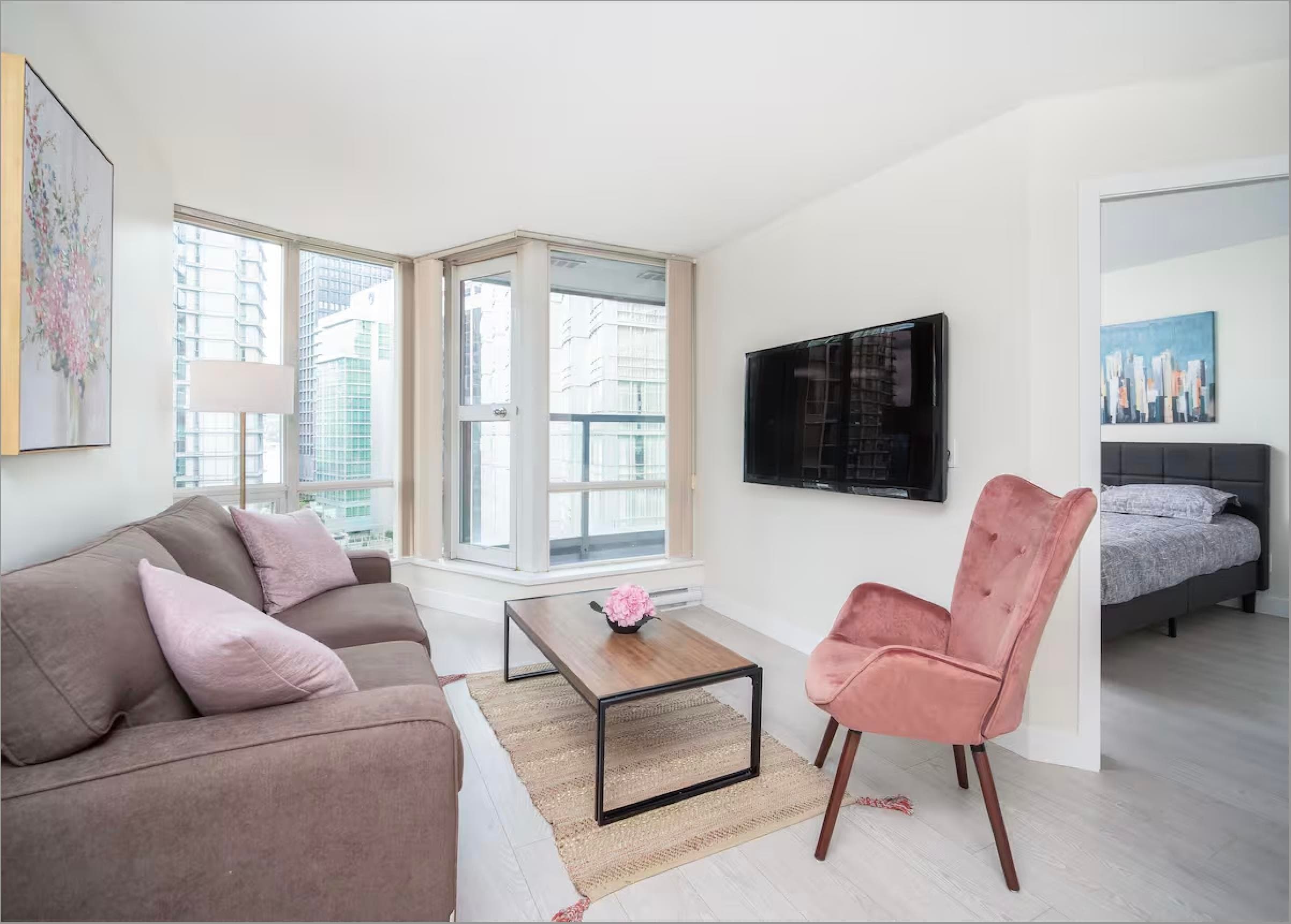 1102 - 1166 Melville Street, Vancouver, V6E 4P6 — photo 1