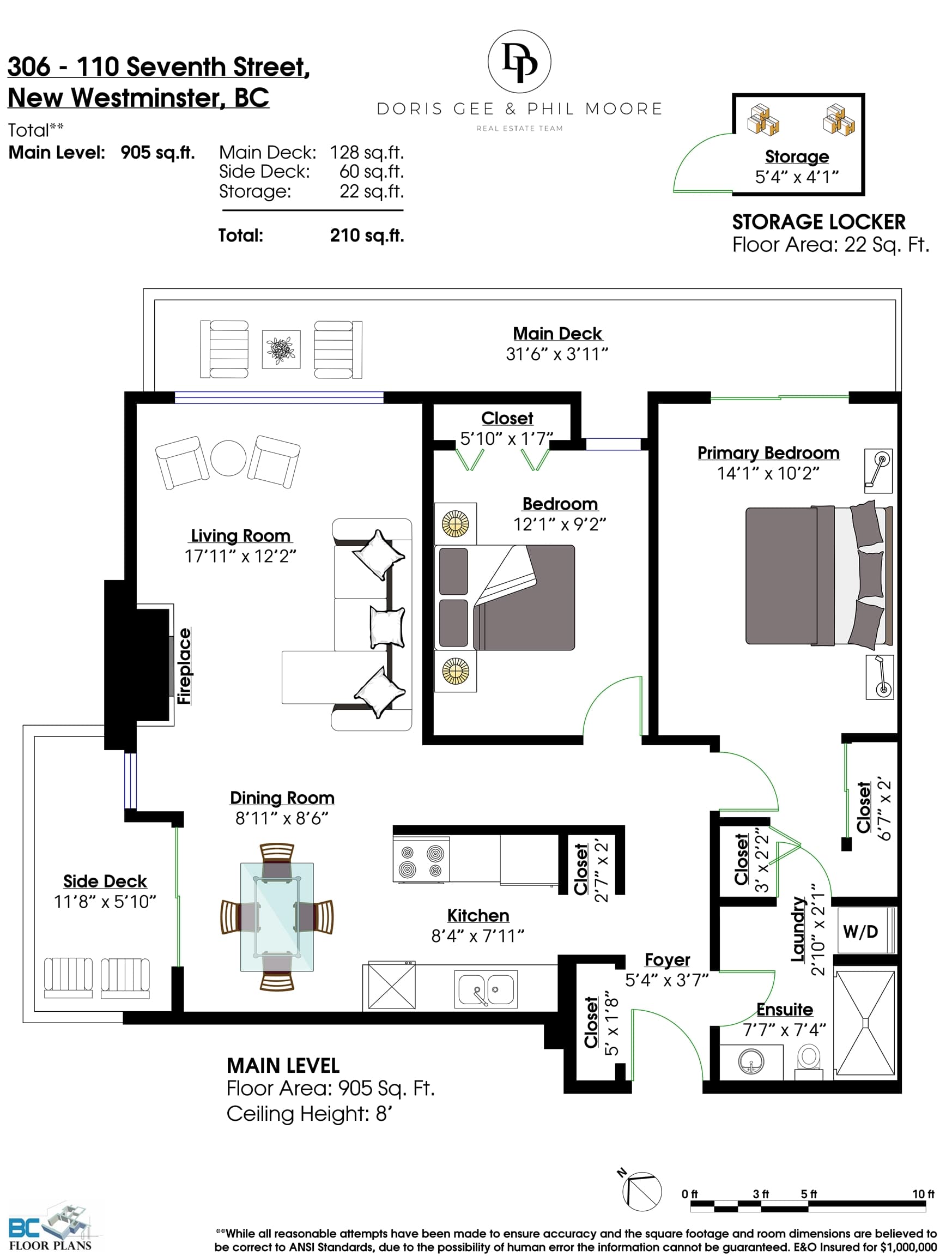 306 - 110 Seventh Street, New Westminster, V3M 5W5 — photo 4