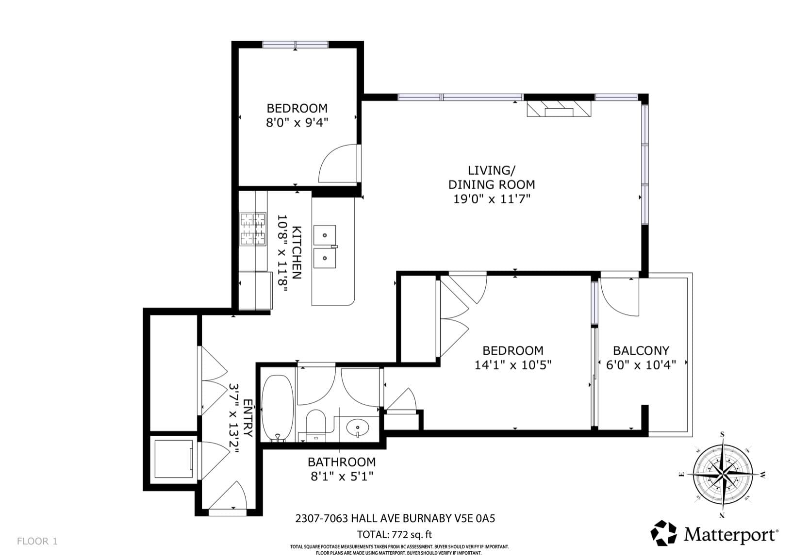 2307 - 7063 Hall Avenue, Burnaby, V5E 0A5 — photo 2