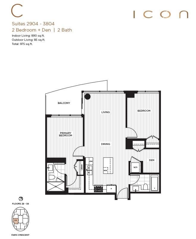 3604 - 7728 Park Crescent, Burnaby, V3N 0J8 — photo 2