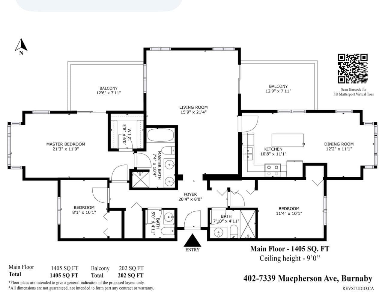 402 - 7339 Macpherson Avenue, Burnaby, V5J 0B1 — photo 2