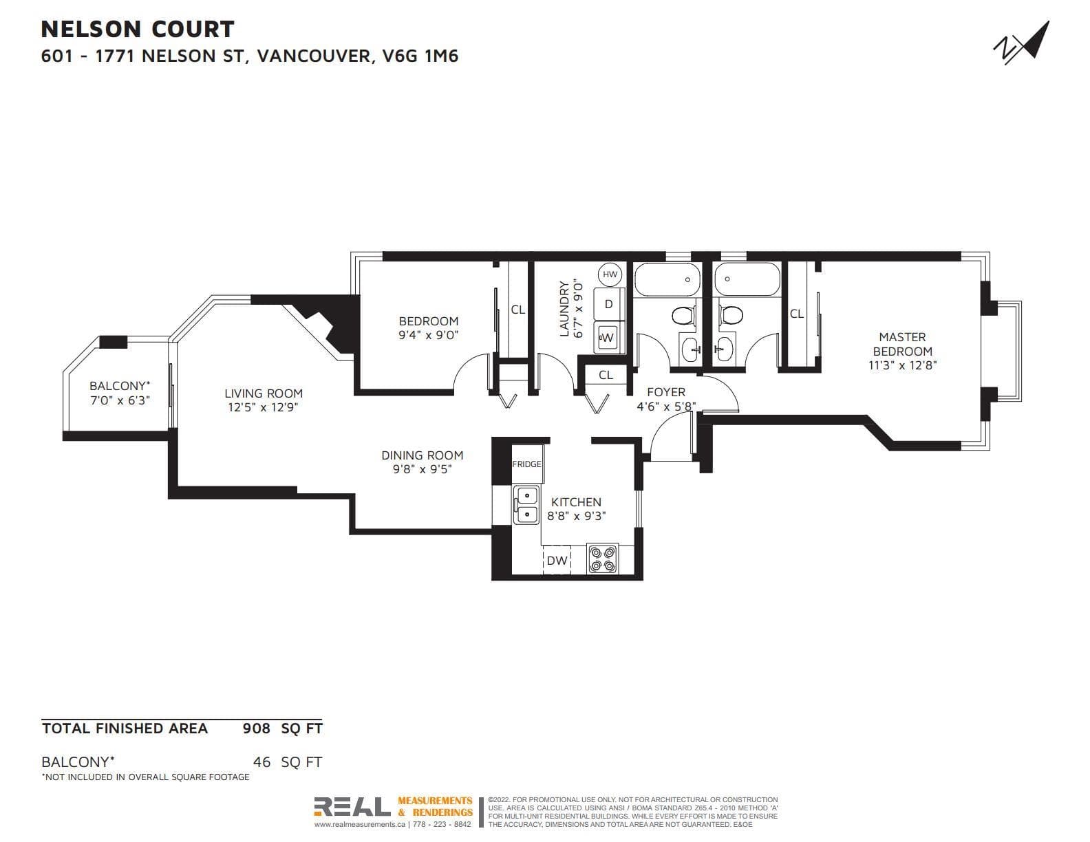 601 - 1771 Nelson Street, Vancouver, V6G 1M6 — photo 5