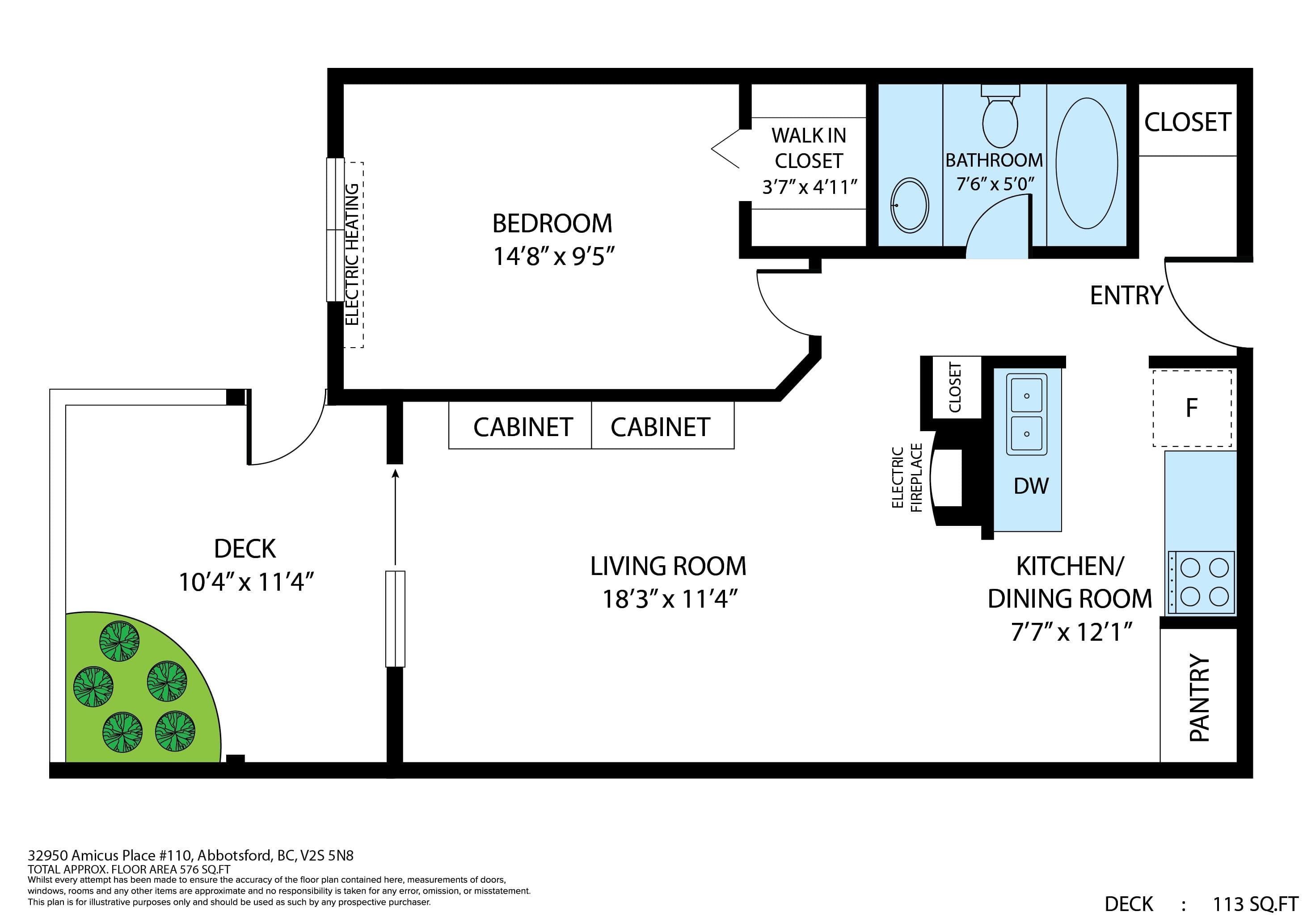 110 - 32950 Amicus Place, Abbotsford, V2S 6G9 — photo 5