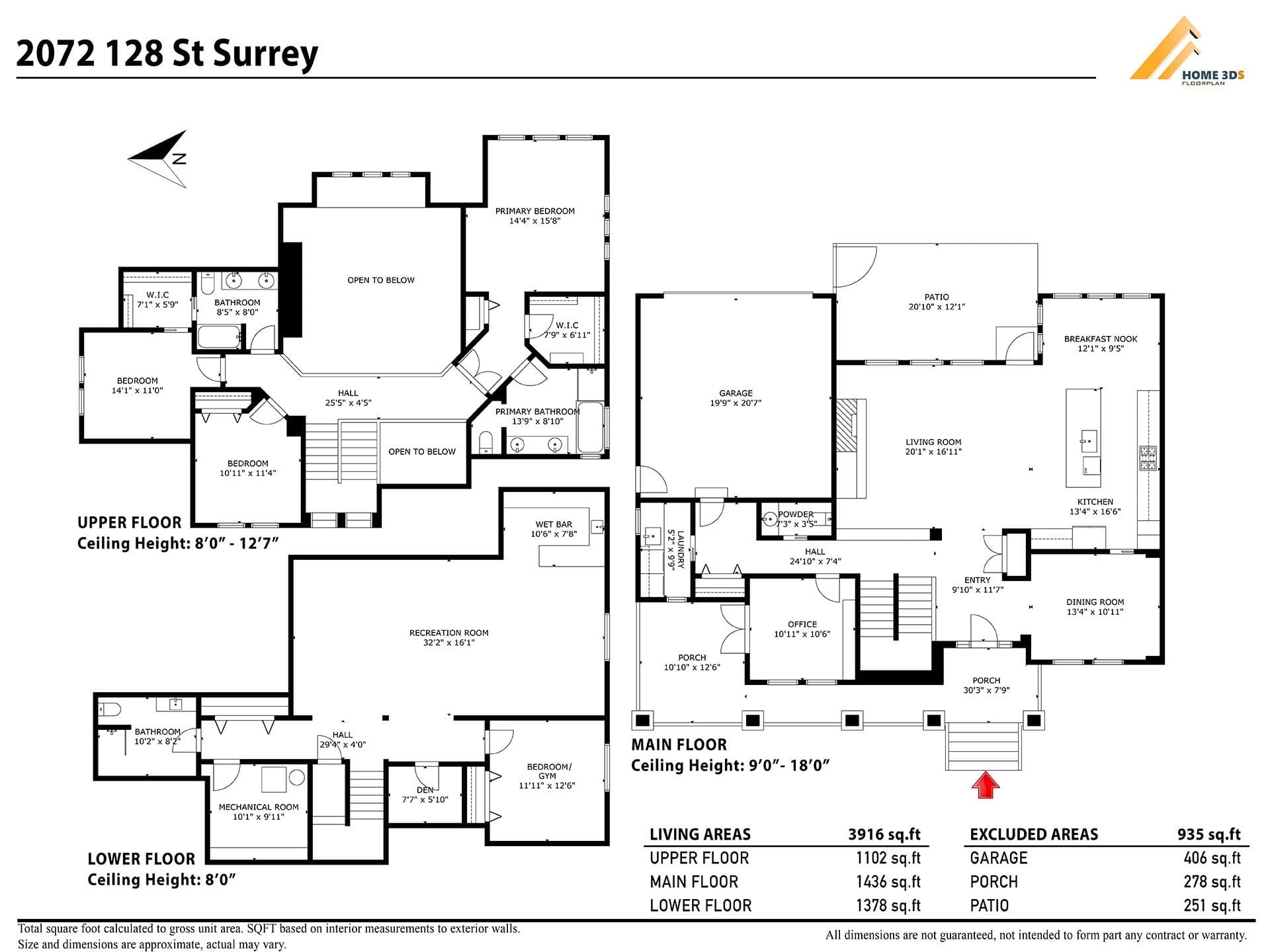 2072 128 Street, Surrey, V4A 3V6 — photo 4