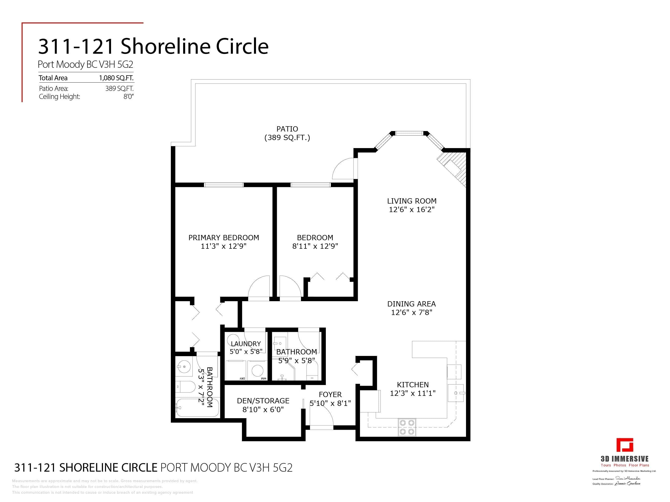 311 - 121 Shoreline Circle, Port Moody, V3H 5G2 — photo 2