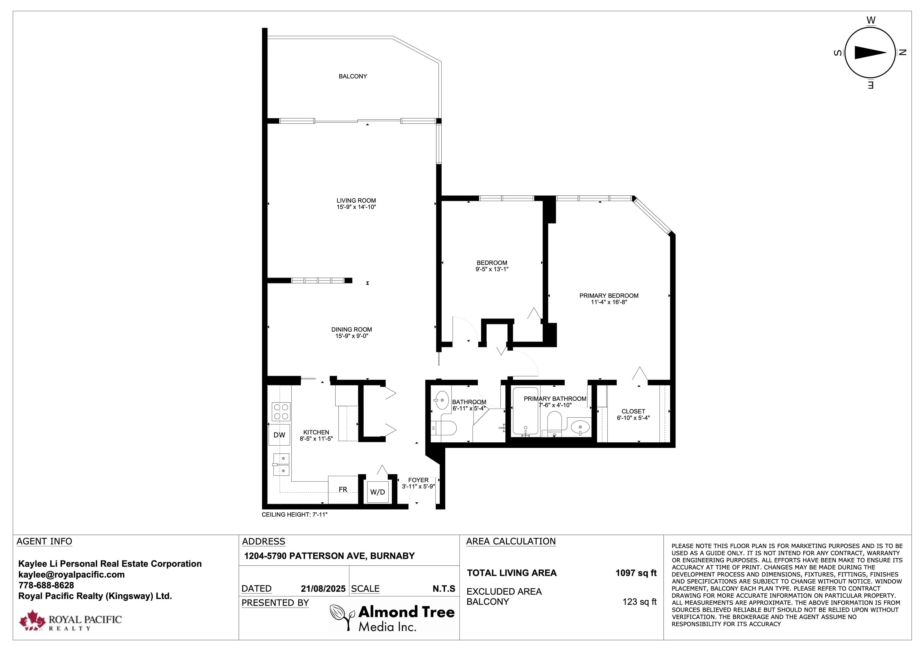 1204 - 5790 Patterson Avenue, Burnaby, V5H 4H6 — photo 4