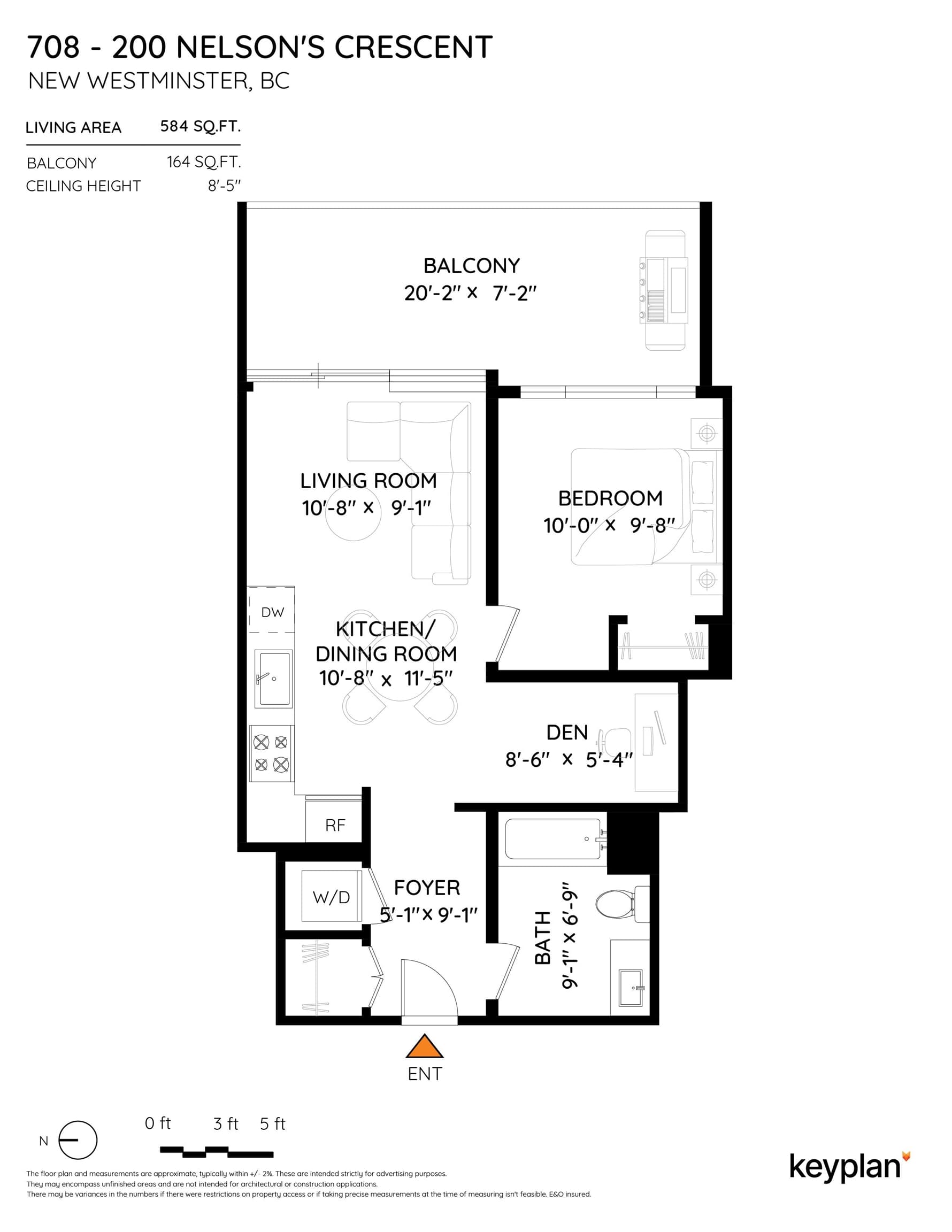 708 - 200 Nelson's Crescent, New Westminster, V3L 0H4 — photo 2