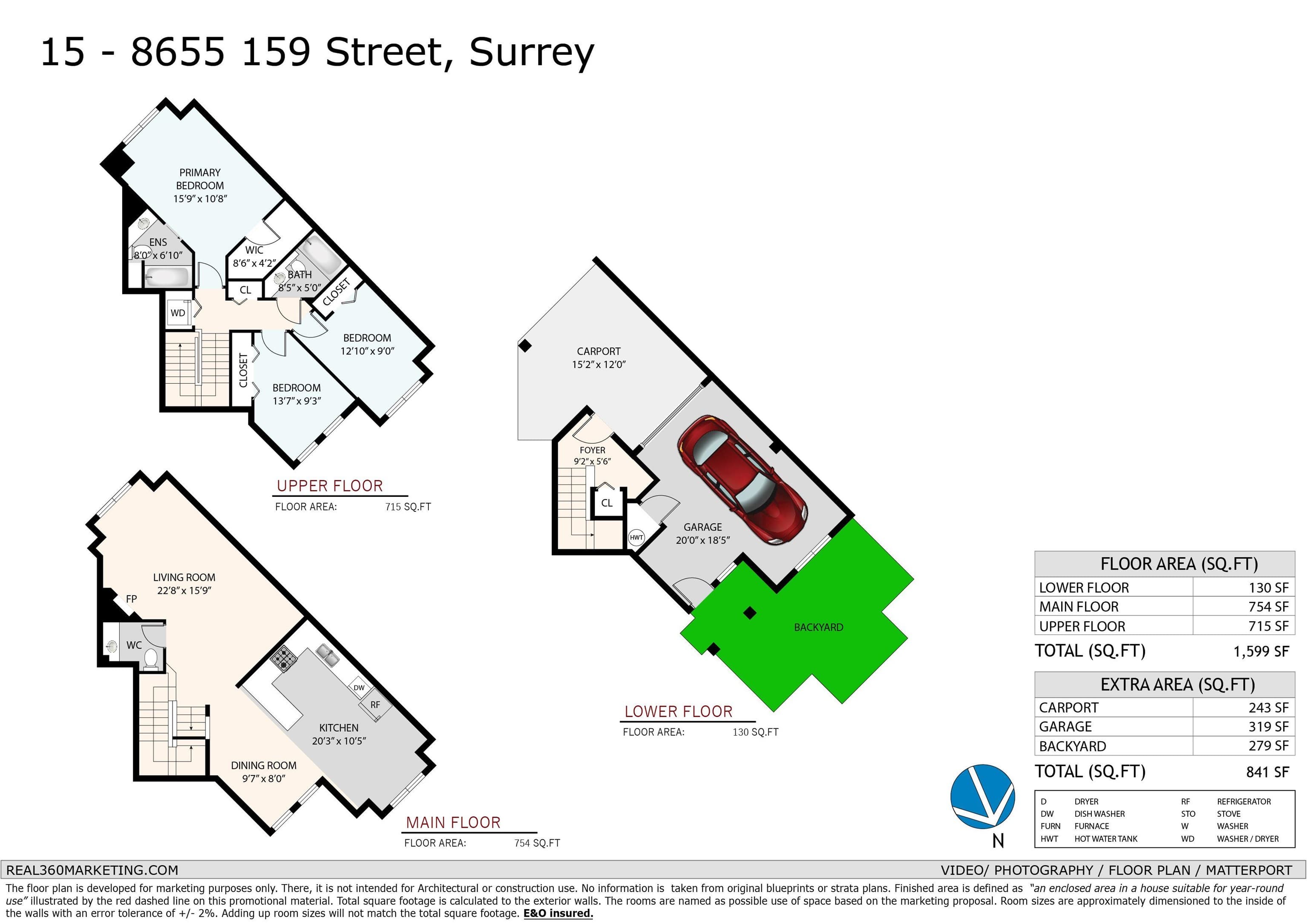 15 - 8655 159 Street, Surrey, V4N 1M8 — photo 4