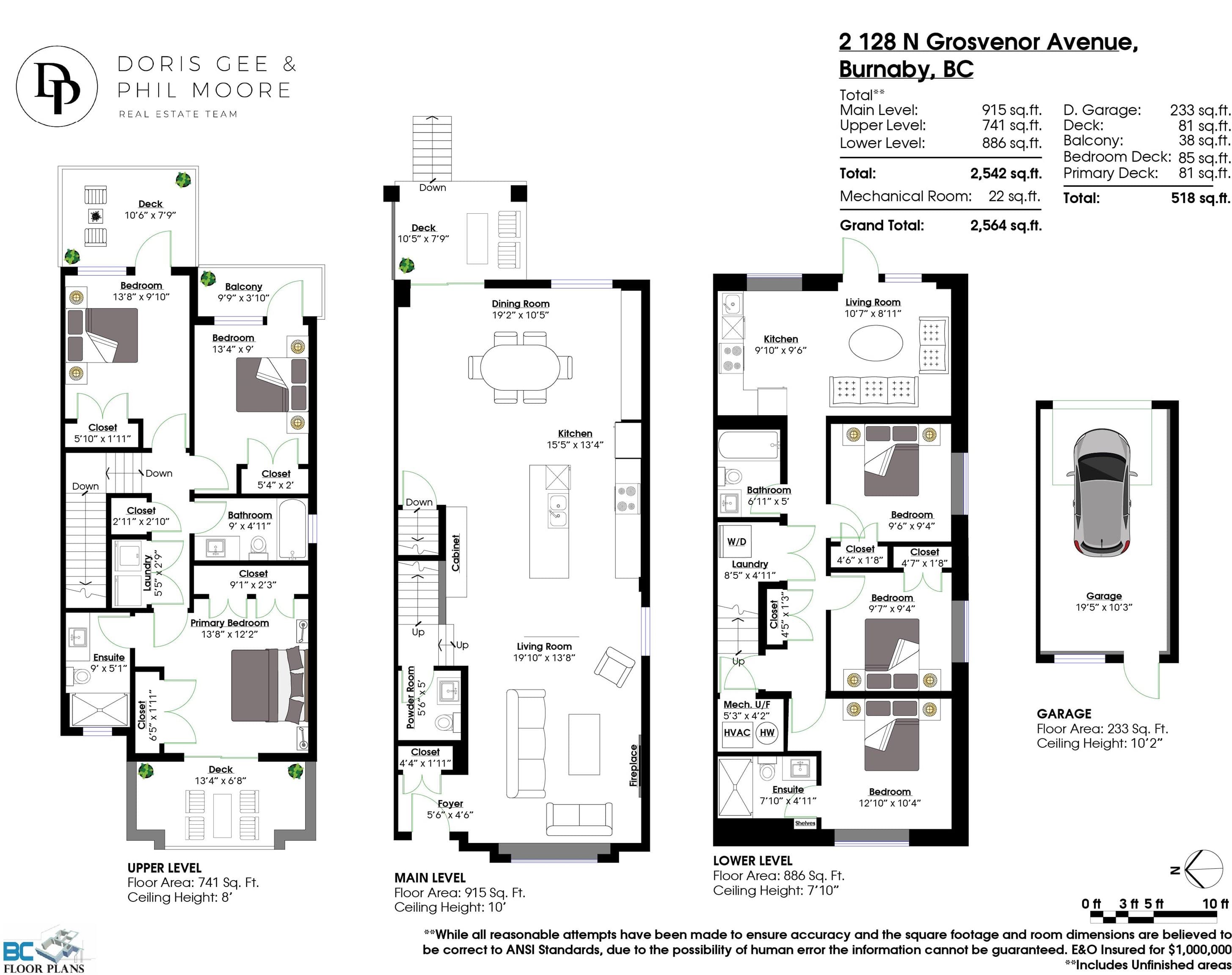 2 - 128 N Grosvenor Avenue, Burnaby, V5B 1J2 — photo 4